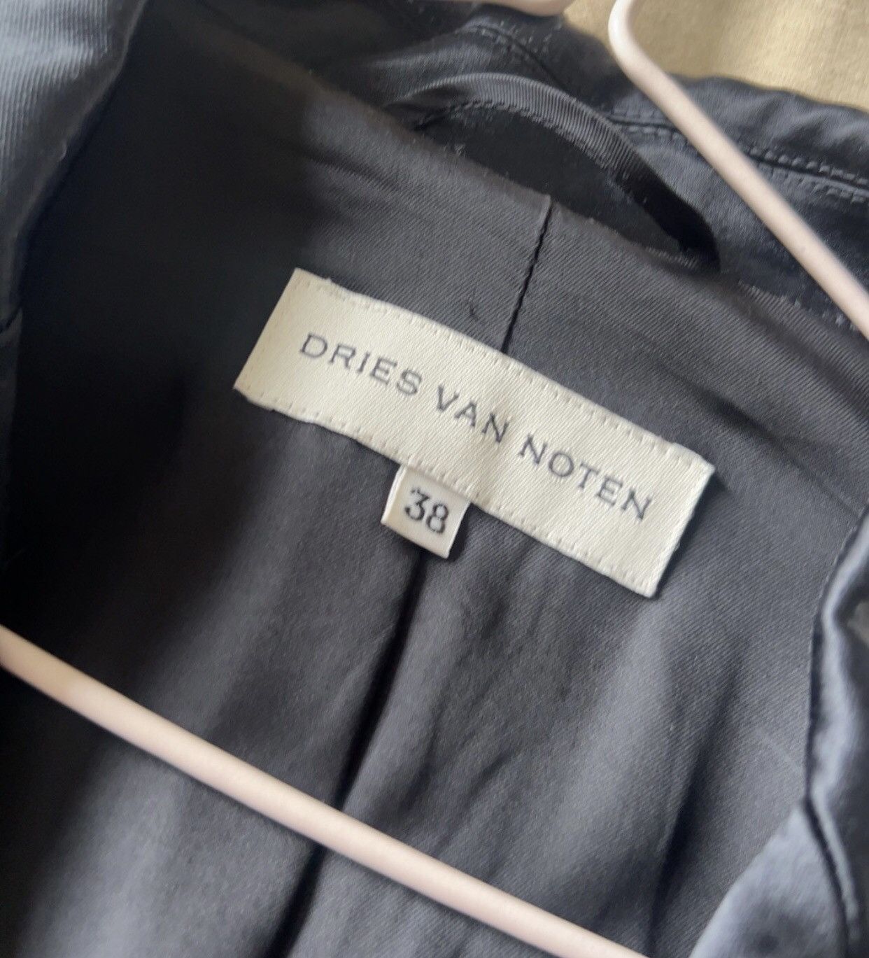 Dries Van Noten Dries van noten Silk waistband suit jacket 2412-Nextarrow Size 36S - 3 Thumbnail