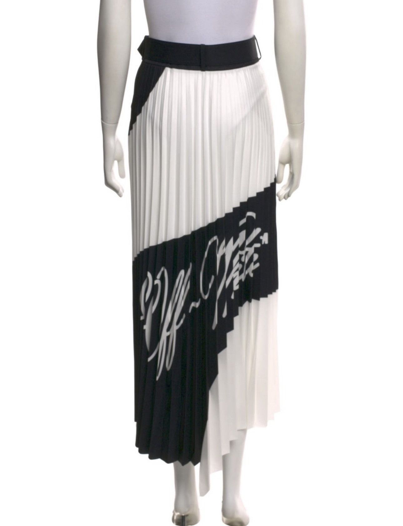 Off-White Off-white maxi skirt Size 29" - 3 Thumbnail