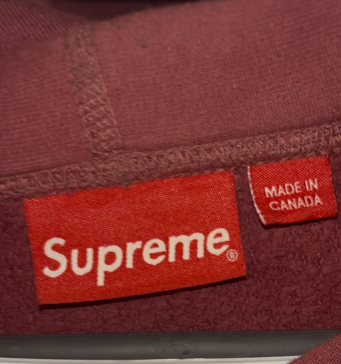 Supreme Supreme Box Logo 2021 “Plum” Size US L / EU 52-54 / 3 - 3 Thumbnail