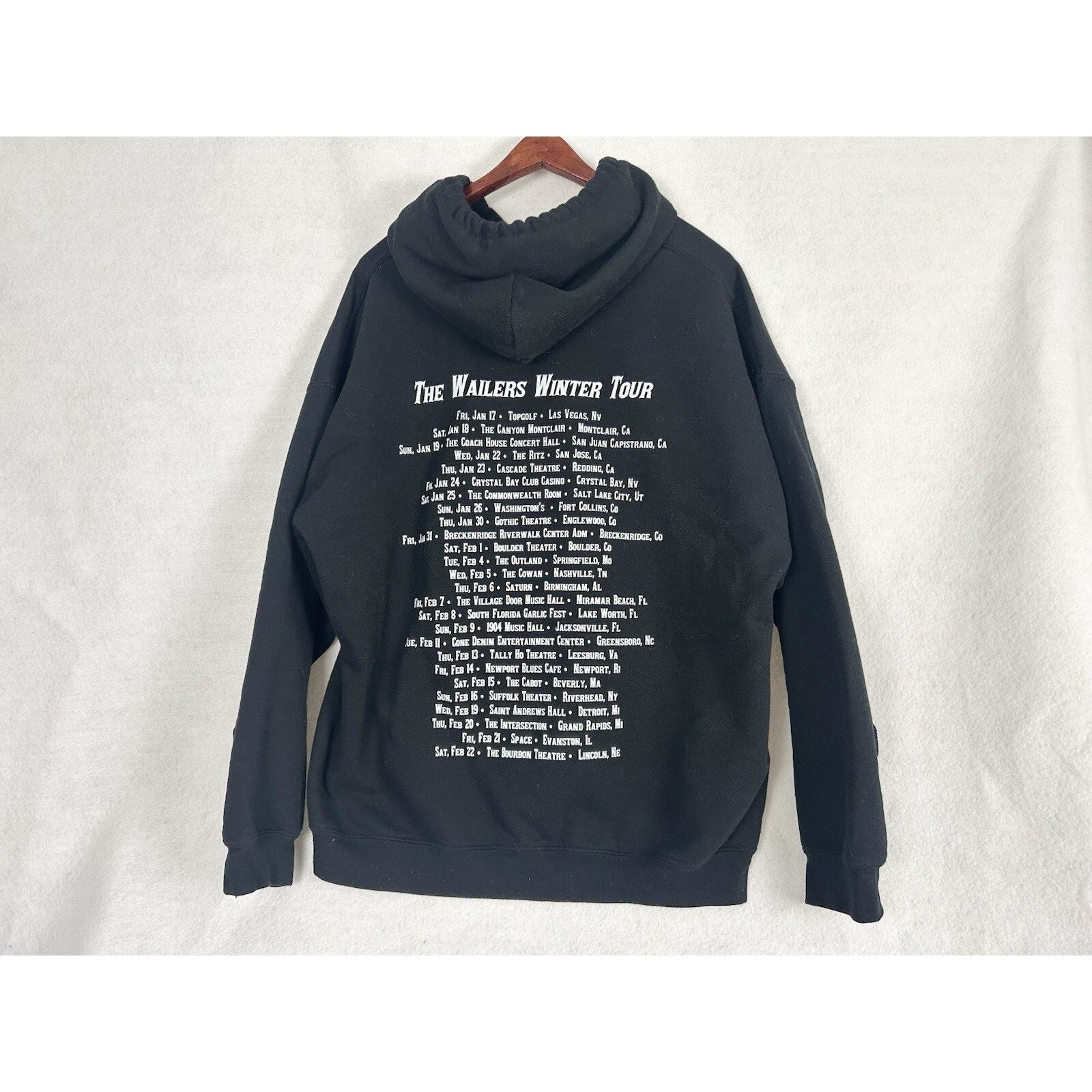 Gildan One Love The Wailers Tour Official Merchandise Hoodie XL Size US XL / EU 56 / 4 - 2 Thumbnail