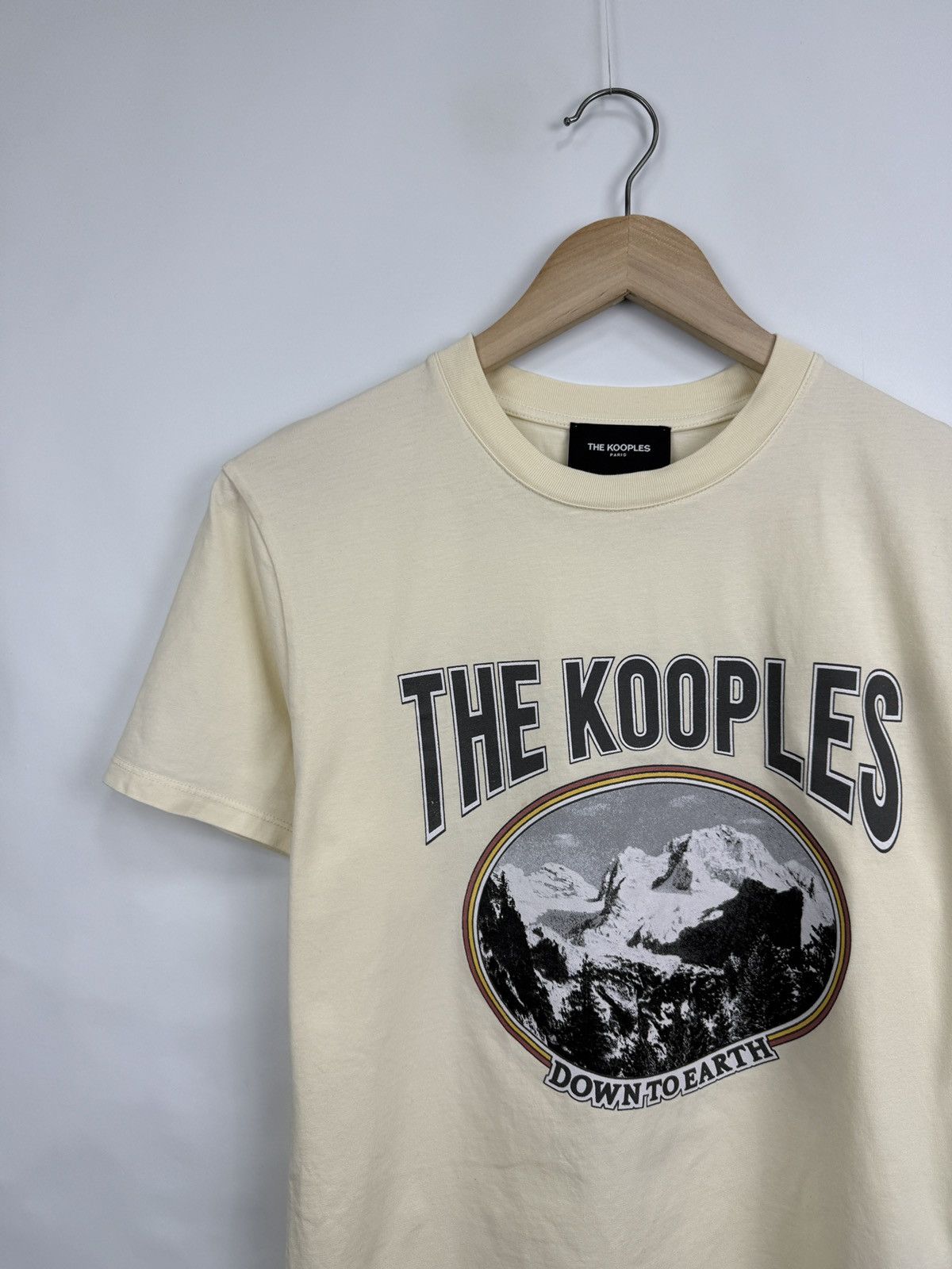 The Kooples 🇫🇷 The Kooples Paris Down To Earth T-Shirt Size XS / US 0-2 / IT 36-38 - 4 Thumbnail