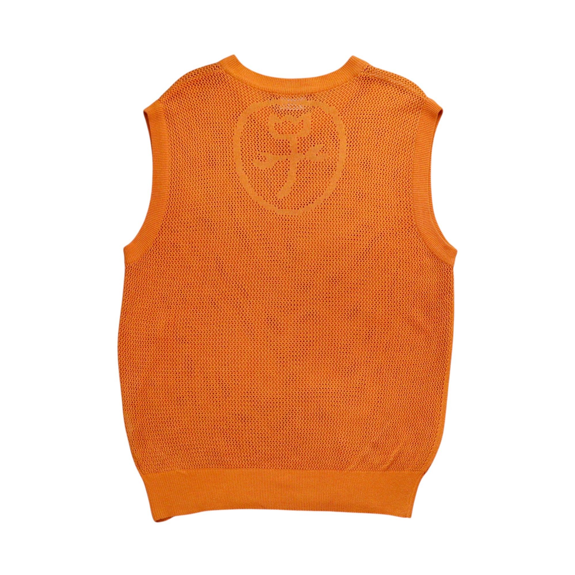 Japanese Brand 🔥RARE🔥1990s Castelbajac Psychedelic Mesh Knit Vest Size US L / EU 52-54 / 3 - 2 Thumbnail