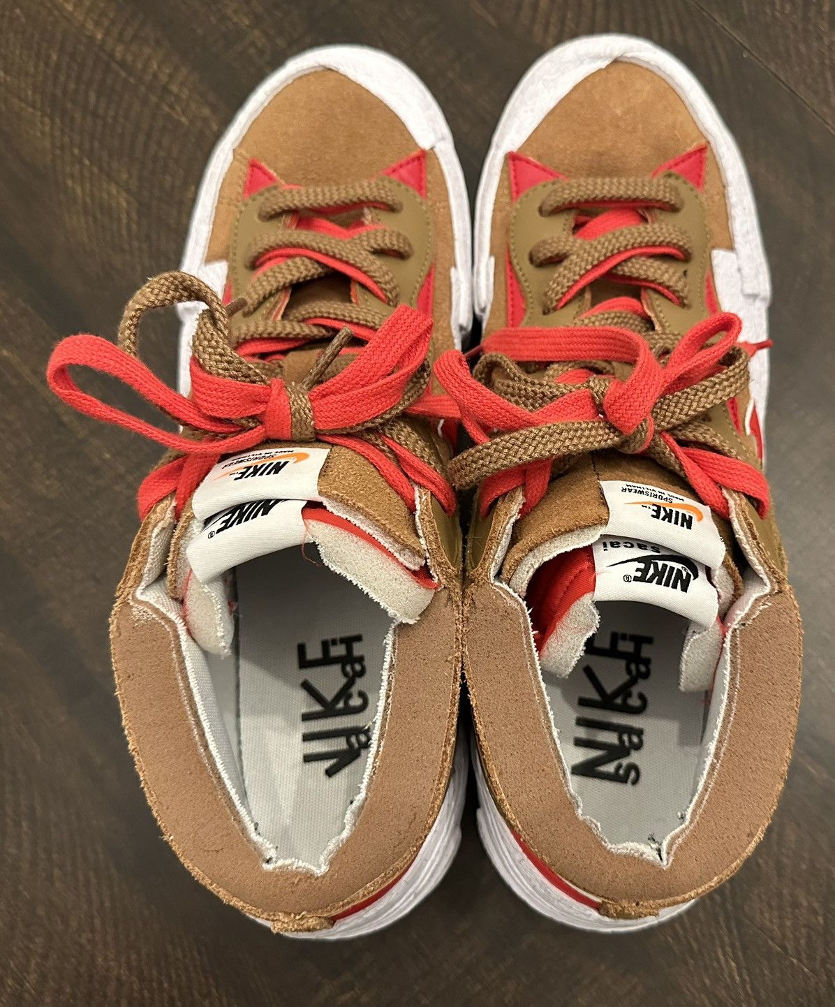 Nike Nike Sacai X Blazer Low “British Tan”DD1877-200-Men’s 11 Size US 11 / EU 44 - 7 Thumbnail