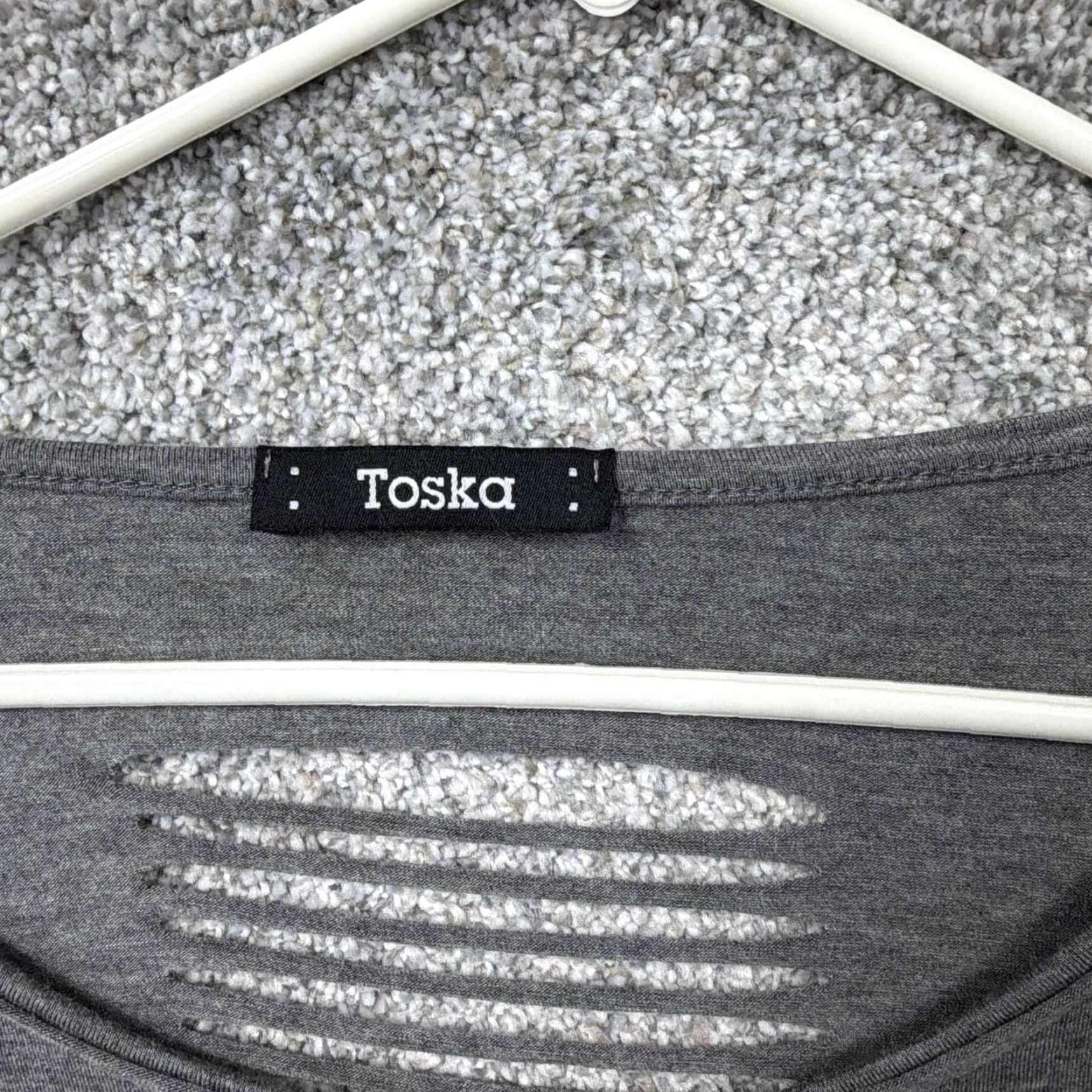 Vintage VINTAGE Toska T-Shirt? Size L / US 10 / IT 46 - 5 Thumbnail
