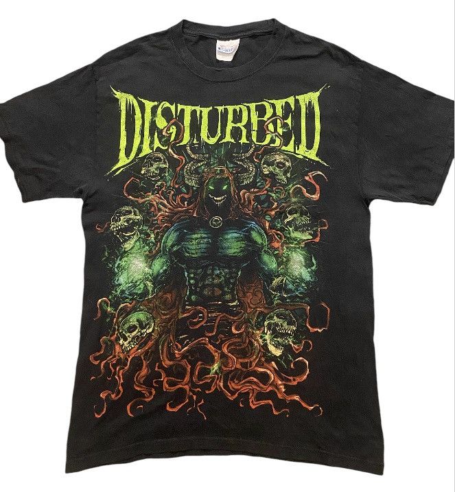 Hanes 2010’ Disturbed Band Shirt Size US M / EU 48-50 / 2 - 1 Thumbnail