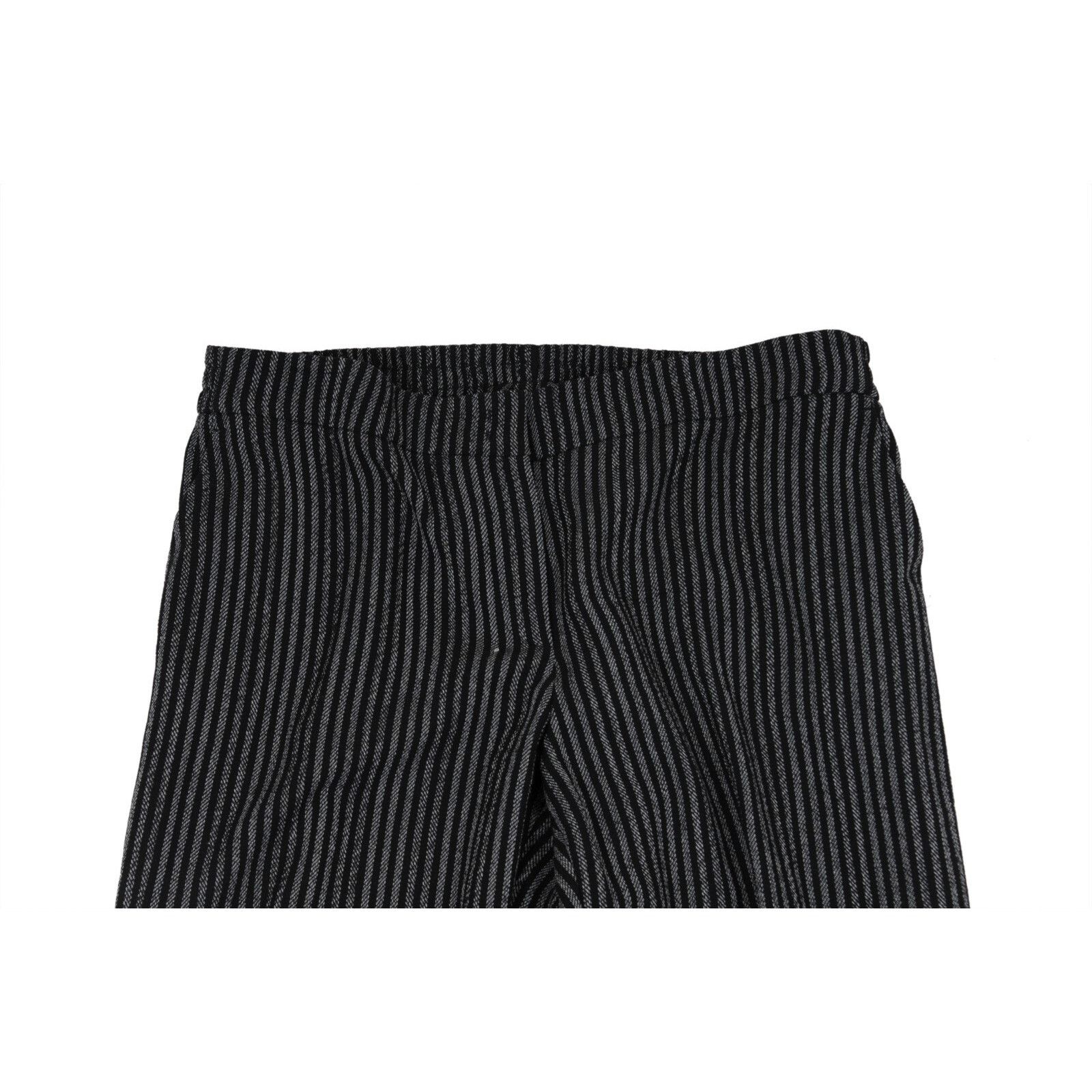 Akris Akris Punto Striped Pants Grey Wool Viscose Size 30" / US 8 / IT 44 - 4 Thumbnail