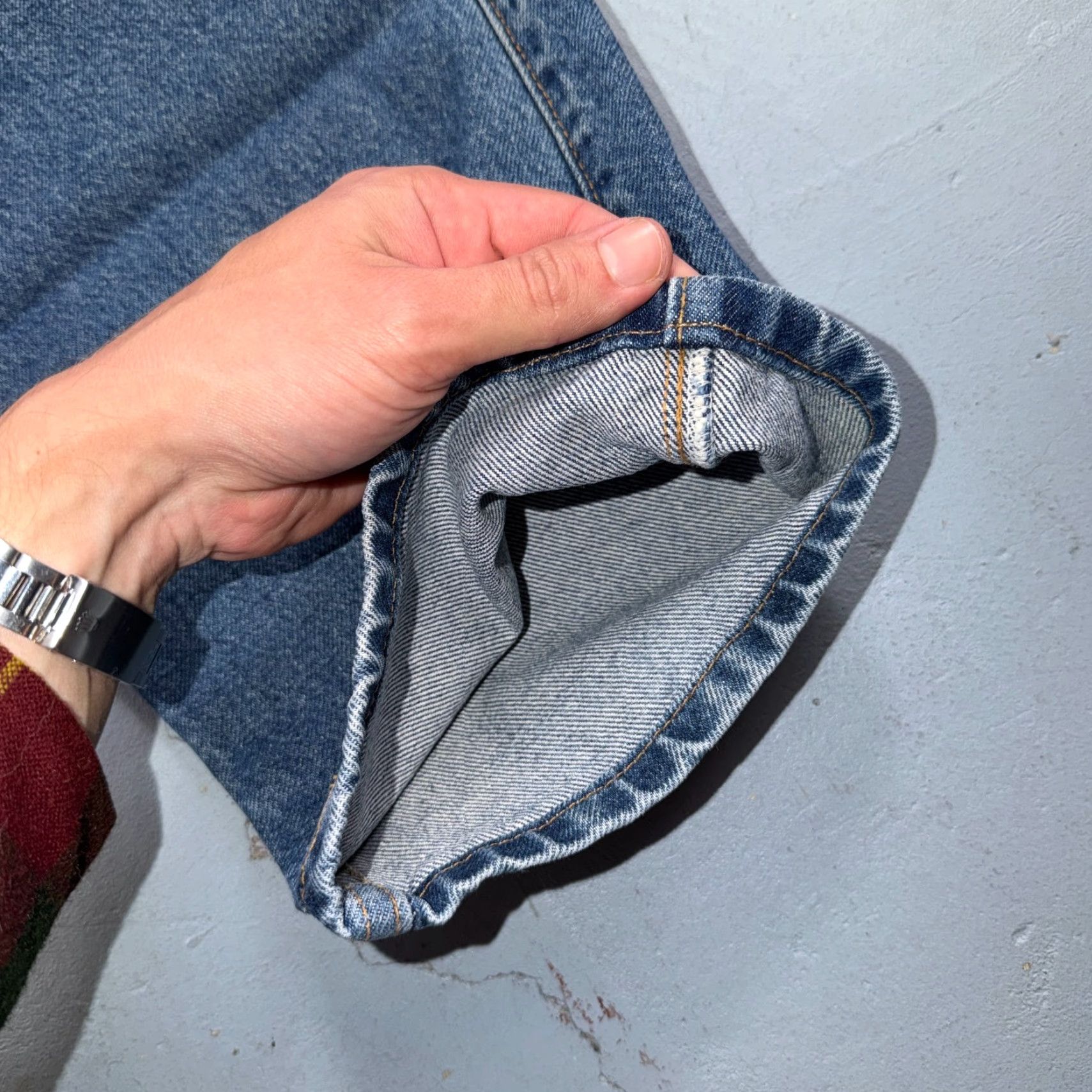 VINTAGE Levi's 540 Relaxed Fit Jeans Blue Med Wash 40x30 90s Mens