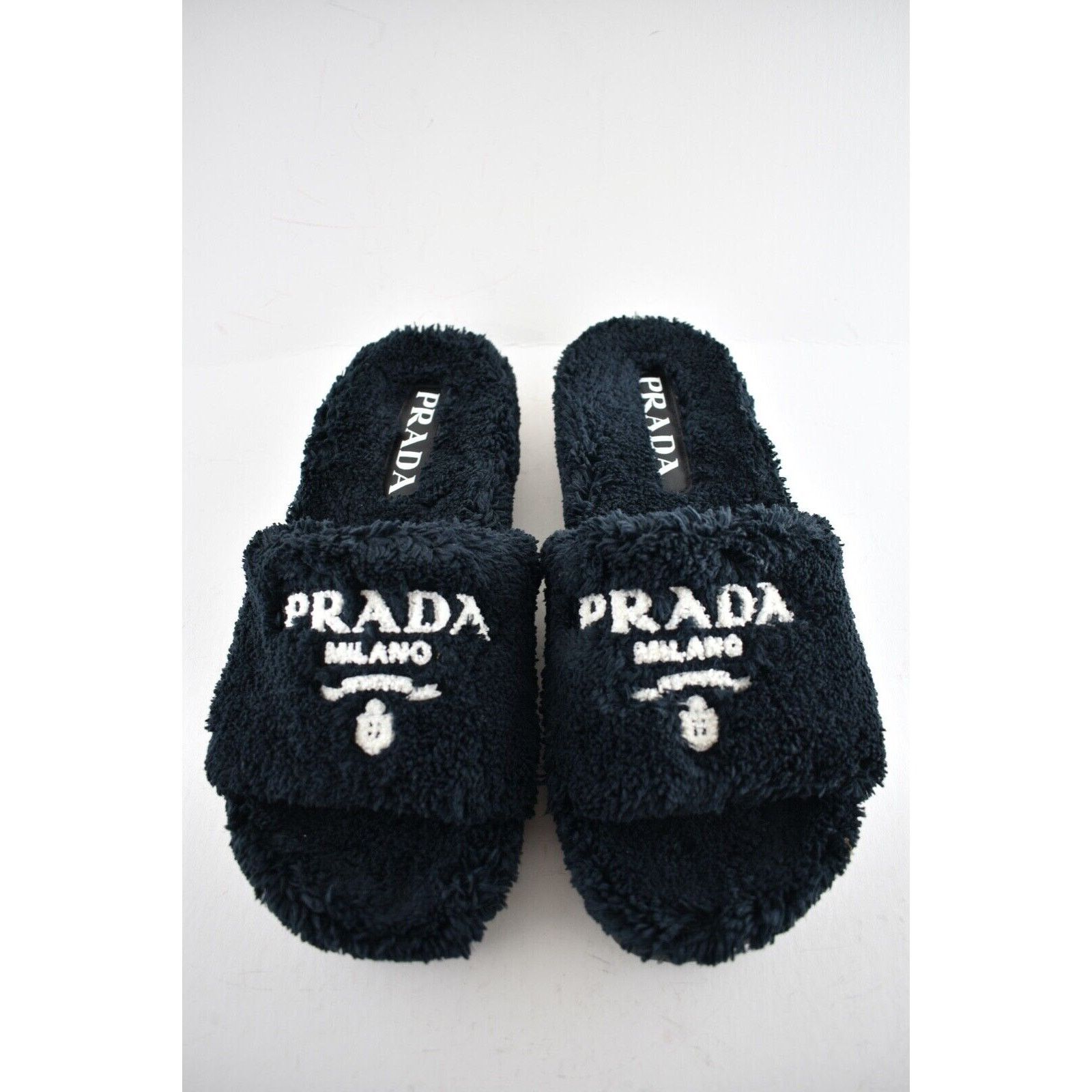Prada Prada Terry Cloth Sandal Rubber Flip Flop Flat UK12 US 13 Size US 12 / EU 45 - 5 Thumbnail