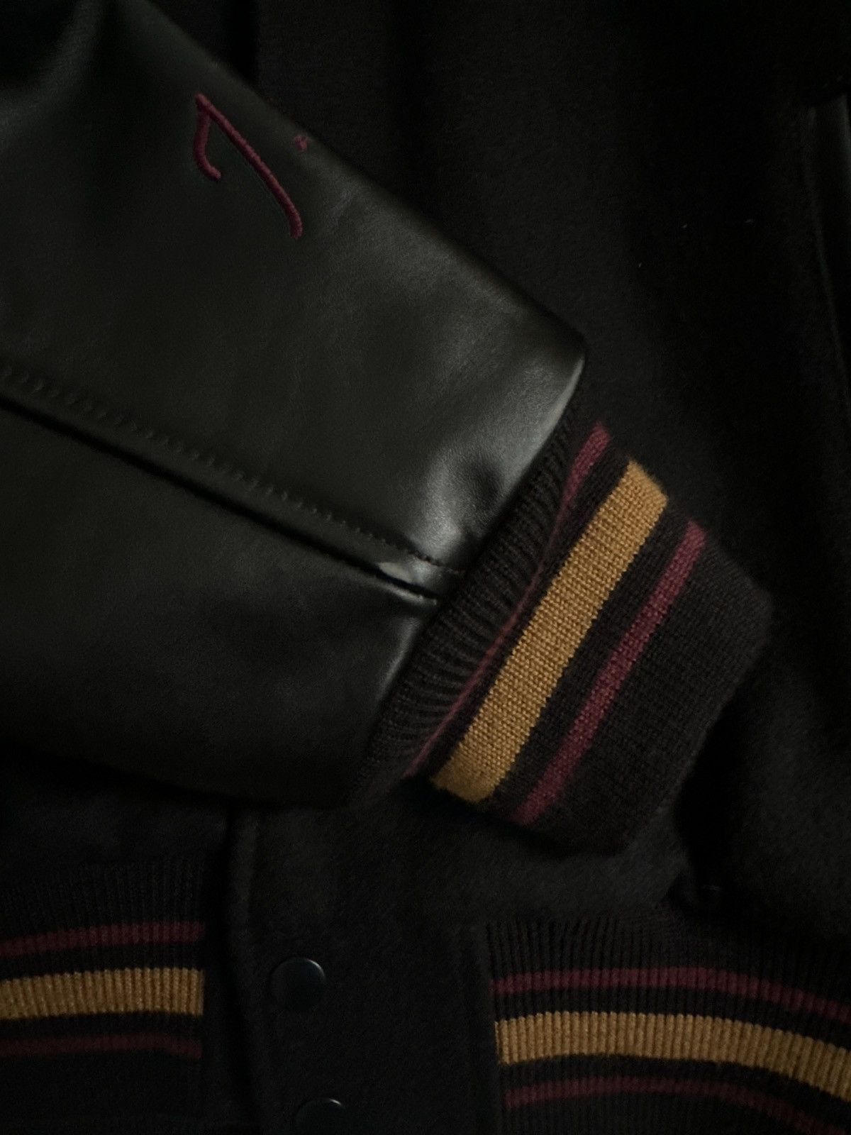 Stussy Stussy 40th Anniversary Varsity Jacket ‘Black’ Size US M / EU 48-50 / 2 - 8 Thumbnail