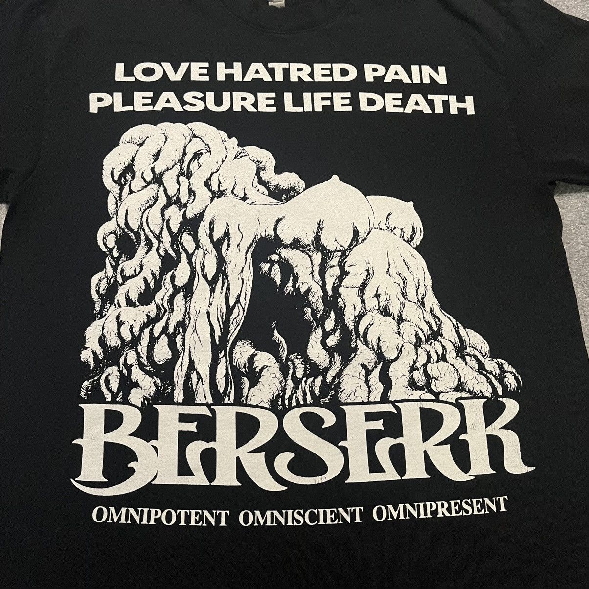 FindSleep Berserk Omnipotent Omniscient Omnipresent T Shirt