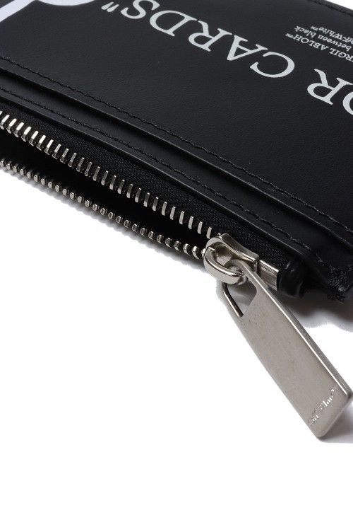 Off-White o1gr1nt0325 Size: OS / Quote Bookish Key Ring Card in Black Size ONE SIZE - 5 Thumbnail