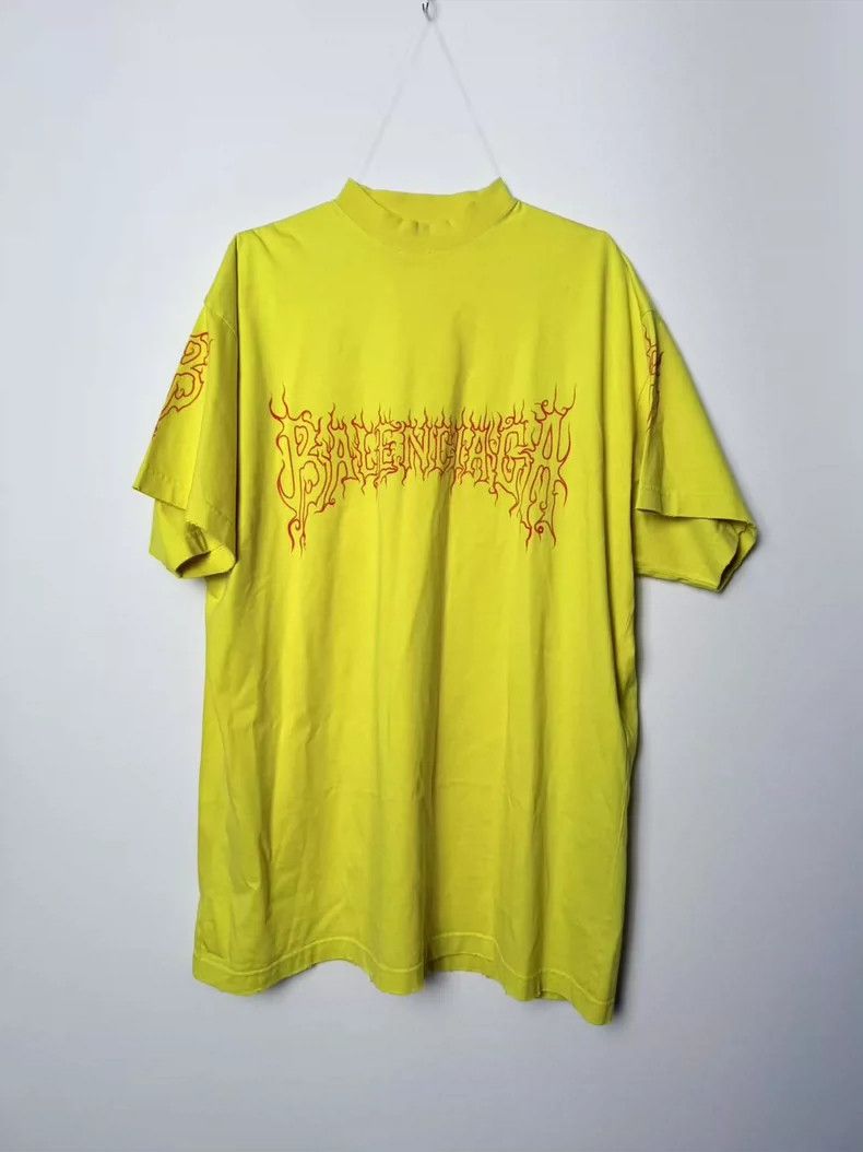 Balenciaga Balenciaga Darkwave Oversized Letter T-Shirt Size US XS / EU 42 / 0 - 1 Thumbnail