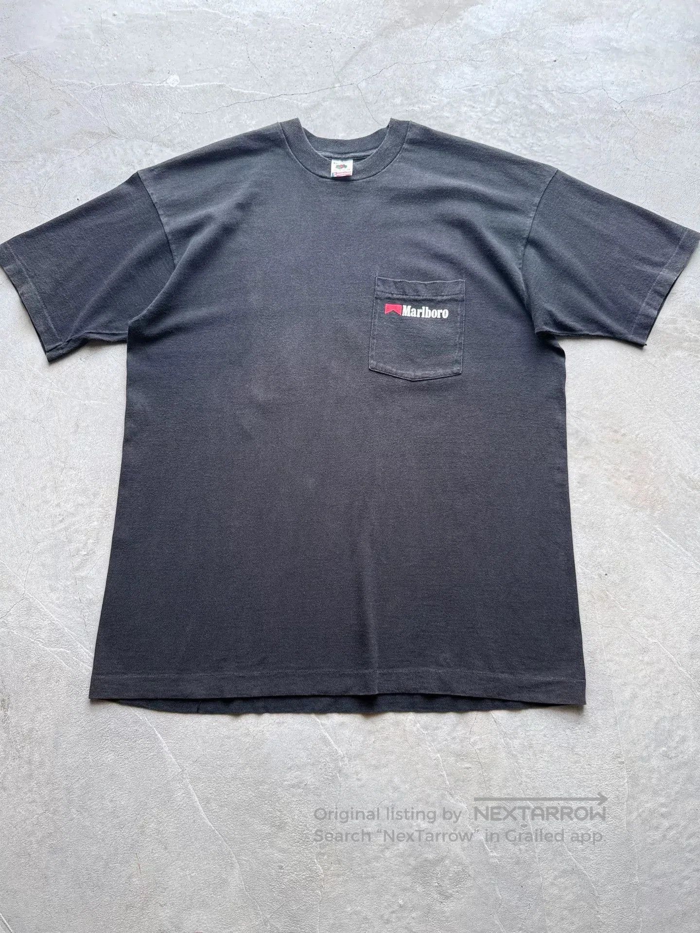 Vintage Vintage 90s Marlboro Cowboy Pocket Tee. Size US XL / EU 56 / 4 - 2 Thumbnail
