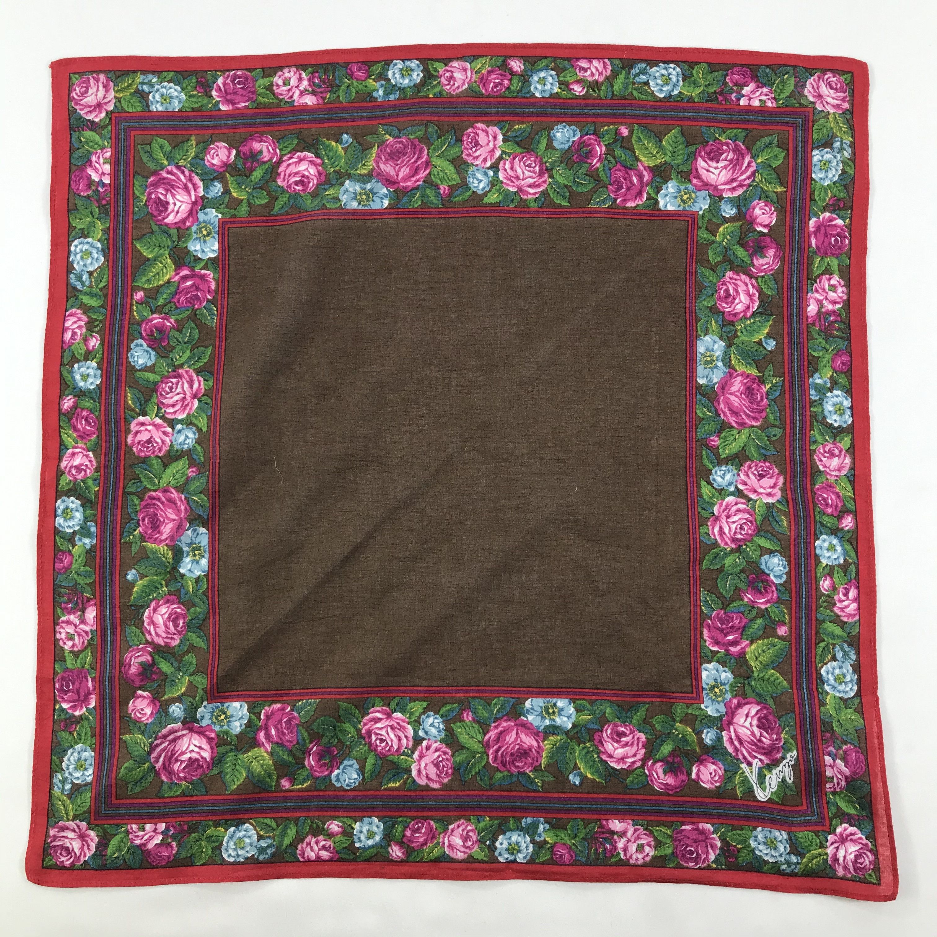 Kenzo Kenzo Bandana / Handkerchief / Neckerchief - S1301 Size ONE SIZE - 1 Thumbnail