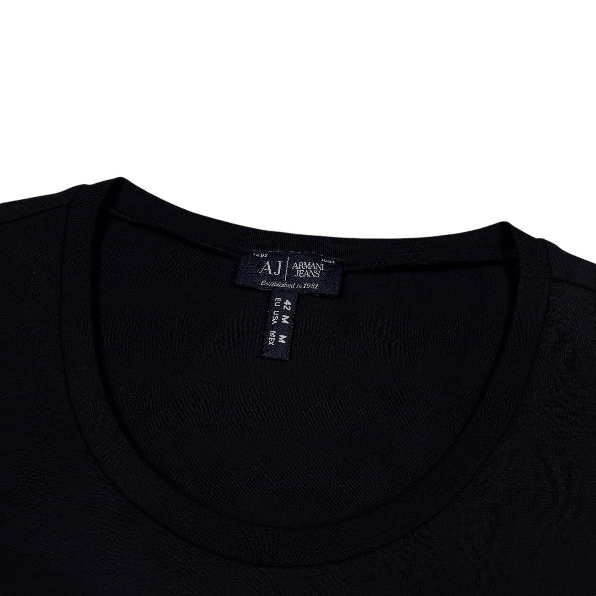 Armani × Emporio Armani × Giorgio Armani Armani Jeans Round Neck Graphic T-Shirt Size M / US 6-8 / IT 42-44 - 4 Thumbnail