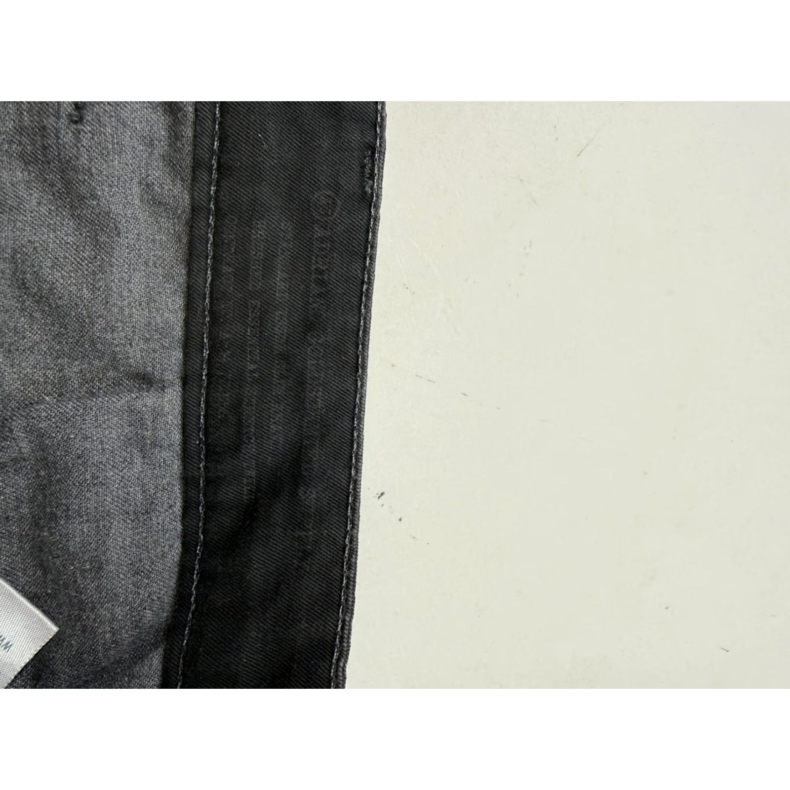 Vintage AG Adriano Goldschmied Pants Mens 33x29 Black Chino Straight Leg Casual Size US 33 - 3 Thumbnail