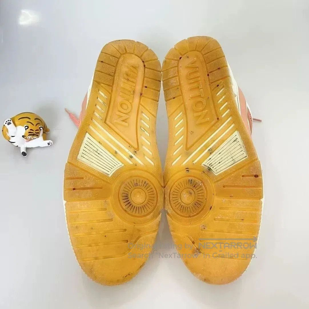 Louis Vuitton LV Trainer Peach. Size US 8.5 / EU 41-42 - 6 Thumbnail