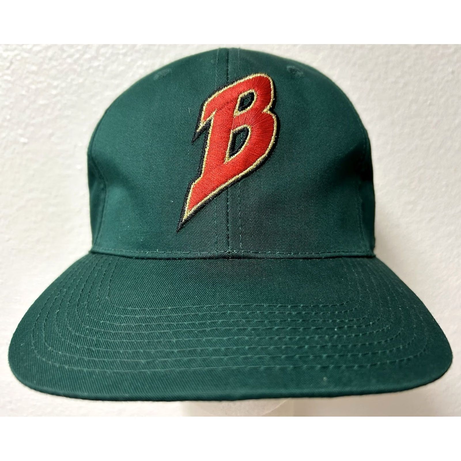 Vintage VINTAGE Buffalo Bisons Baseball MiLB Minor League Snapback Hat Cap Men One Size Green Cotton Adjustable 90s Theme Baseball Cap Size ONE SIZE - 2 Thumbnail