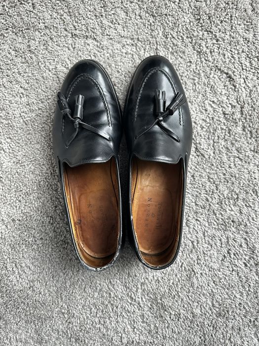 Crockett & Jones Crockett & Jones Cavendish Black Leather Tassel Loafer ...
