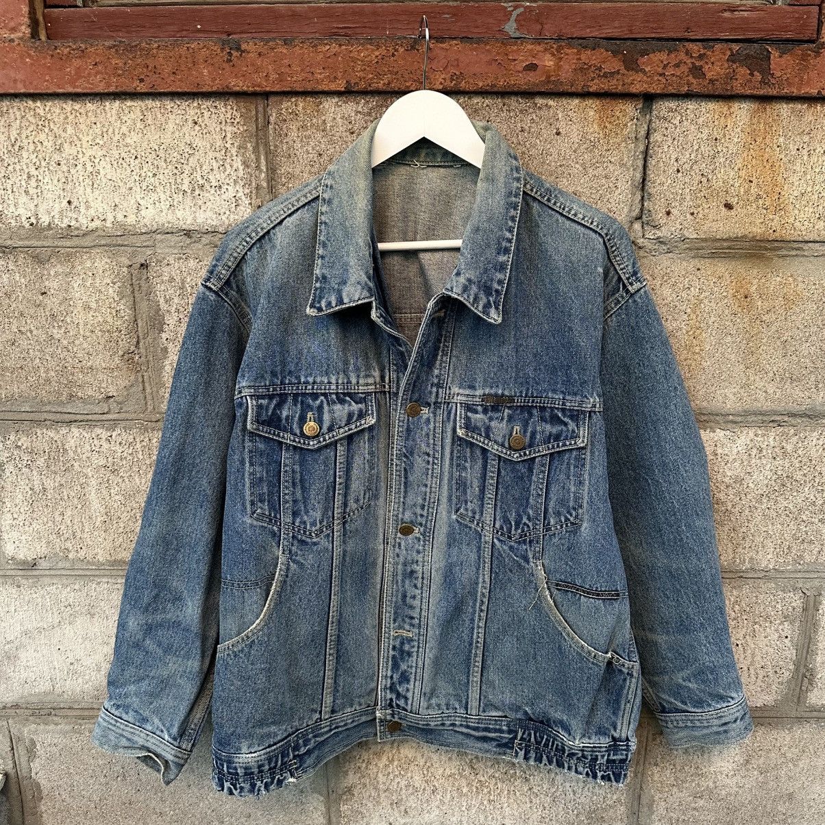 Western Rise Vintage Western Denim Jacket Size L Y2K 00s USA Hype Trend Size US L / EU 52-54 / 3 - 1 Thumbnail