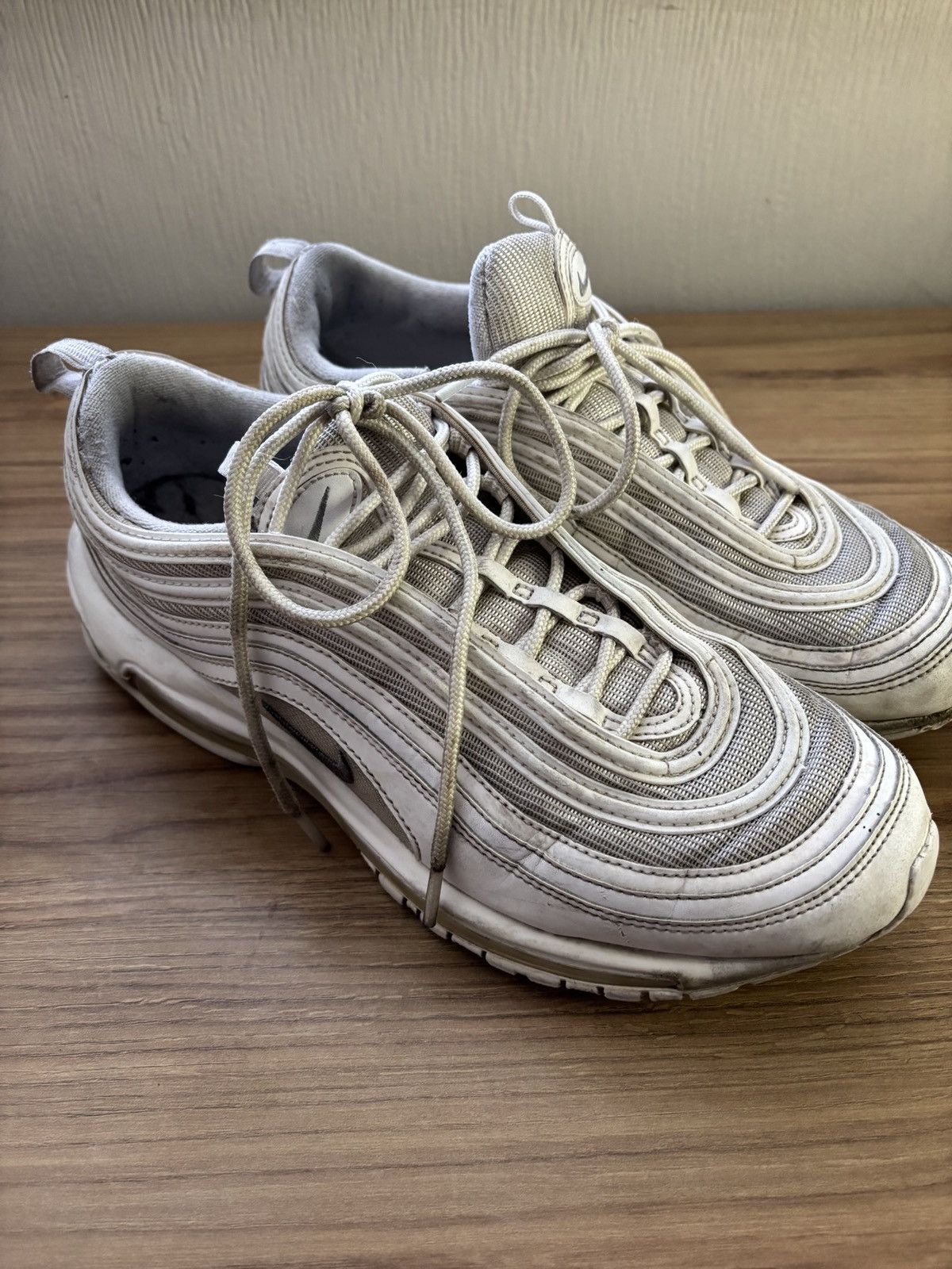Nike Nike Air Max 97 - Triple White Size US 10.5 / EU 43-44 - 2 Thumbnail