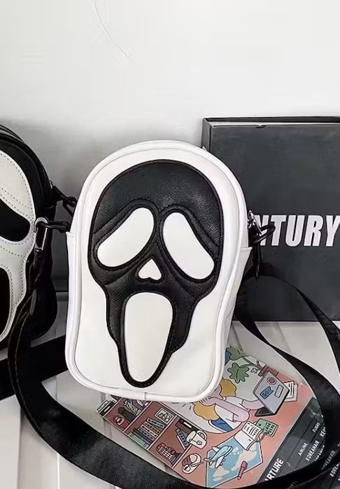 Japanese Brand Skull 💀 Mask Sling Pu Belt Size ONE SIZE - 5 Thumbnail