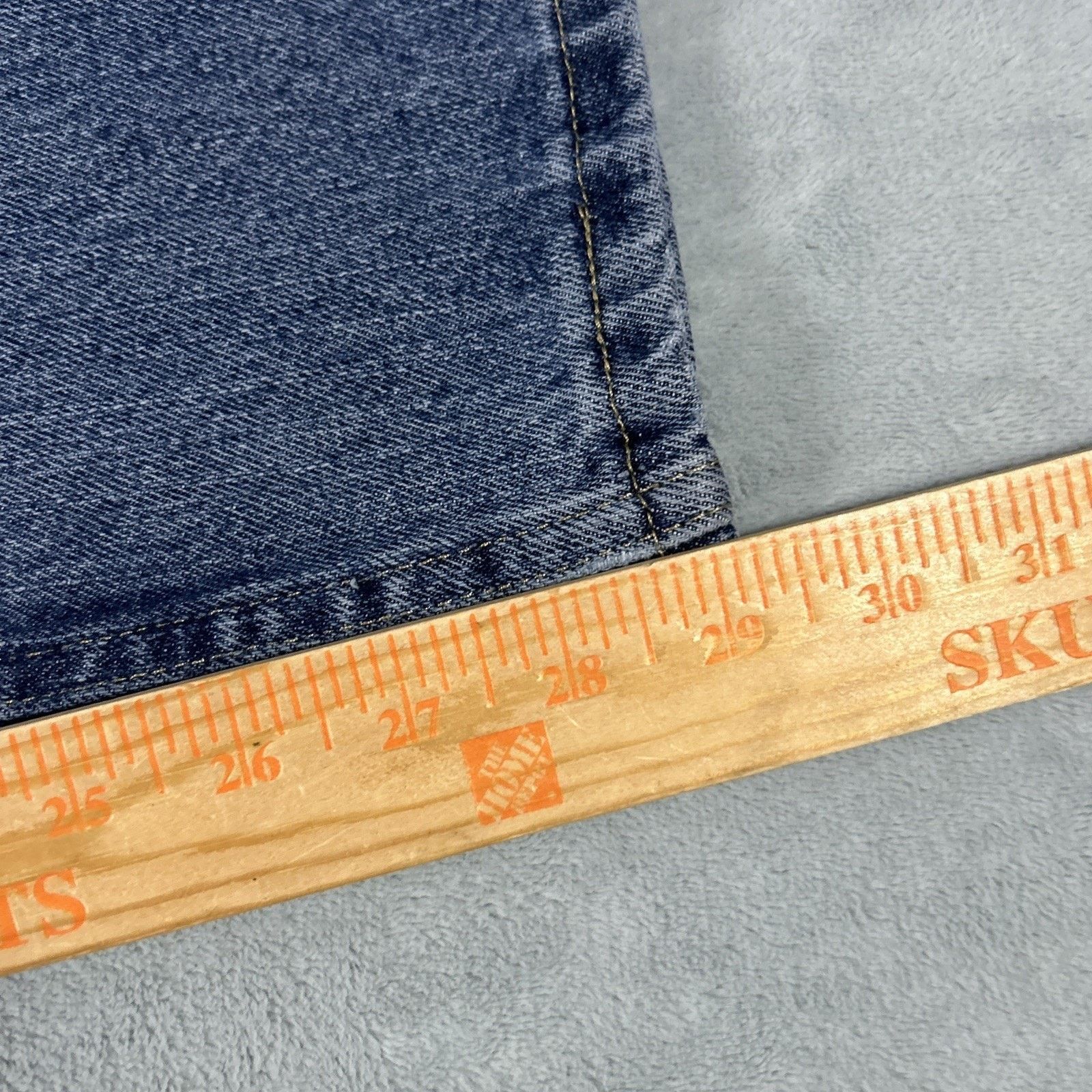 Wrangler Wrangler Loose Baggy Straight Jeans Mens 33x29 Wide Relaxed Size US 33 - 11 Thumbnail