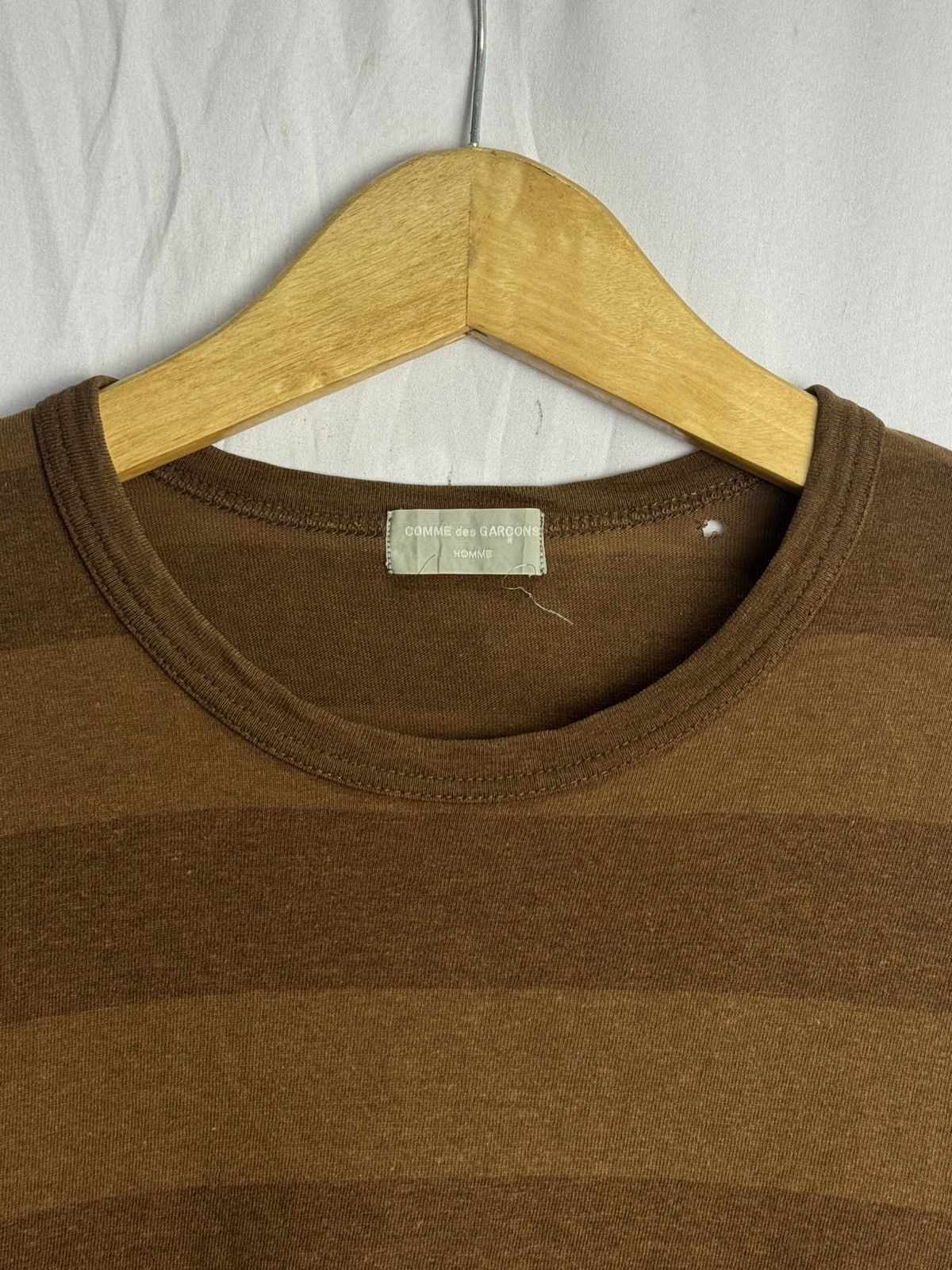 Comme des Garcons Homme Comme Des Garcons Homme Vintage 1996 Long Sleeve Stripe Size US L / EU 52-54 / 3 - 3 Thumbnail