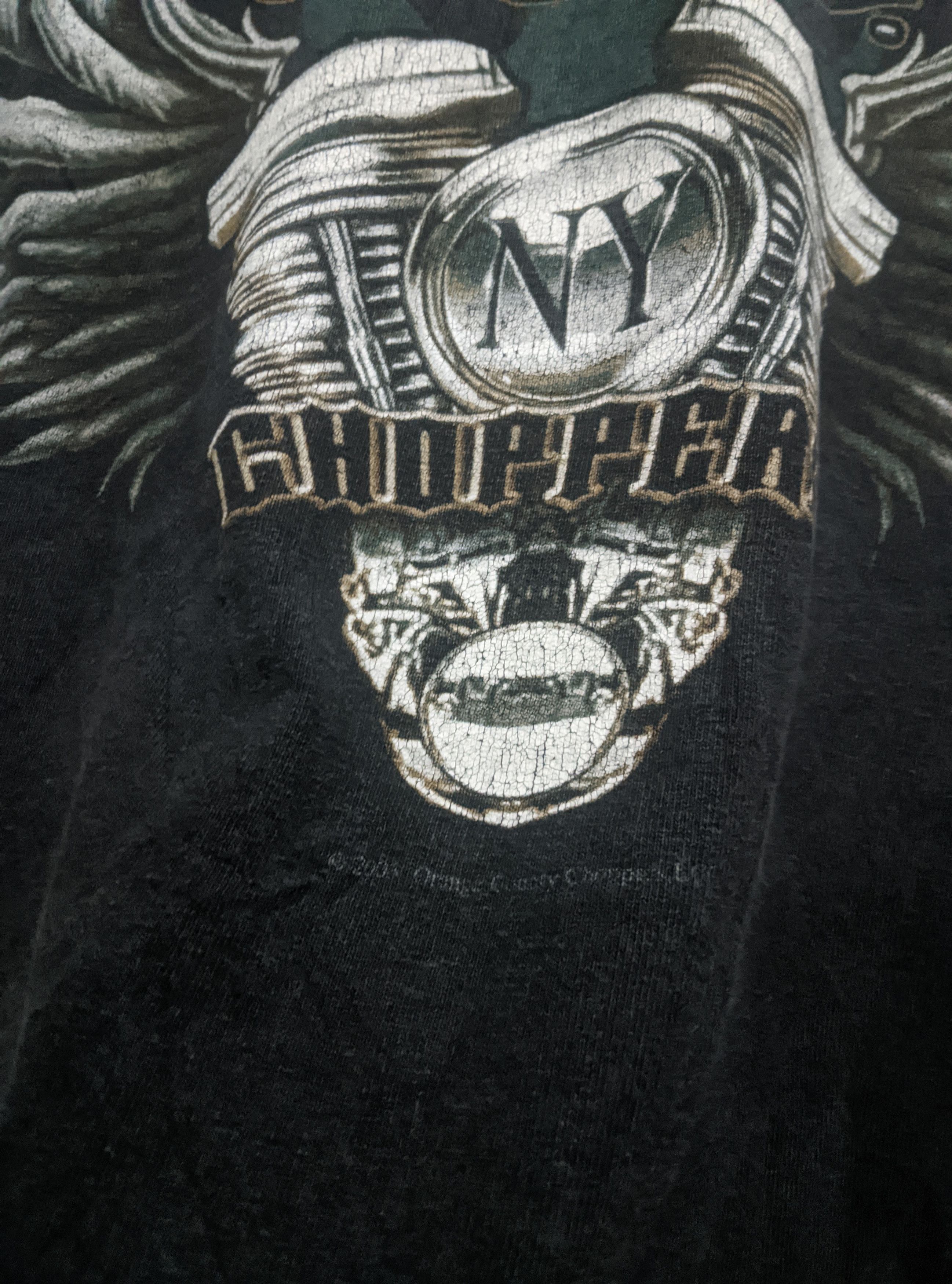 Vintage Vintage 2000s Orange county choppers flame grunge WCC ERD Size US XXL / EU 58 / 5 - 5 Thumbnail