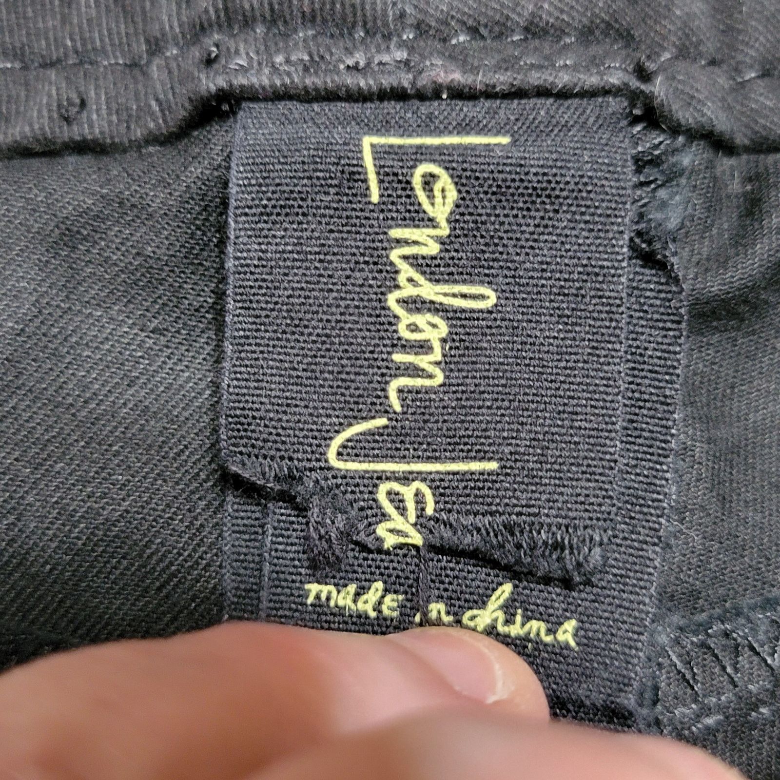 Other London Jean Black Boot-Cut Denim Jeans - Size 0 Size 25" / US 0 / IT 36 - 5 Thumbnail