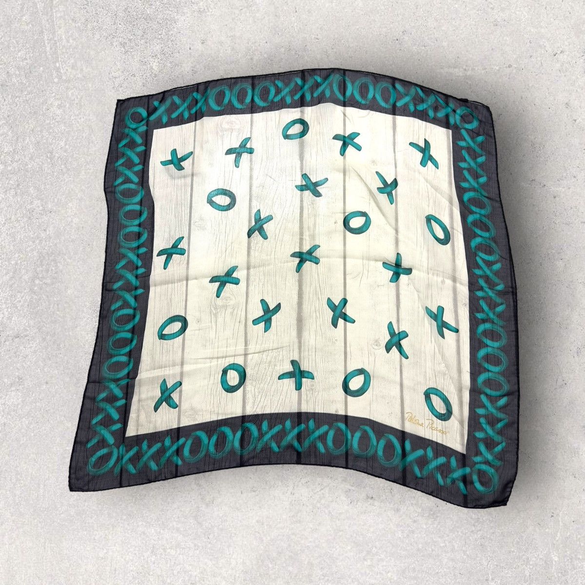 Paloma Picasso × Vintage Vintage Paloma Picasso scarf Size ONE SIZE - 1 Thumbnail
