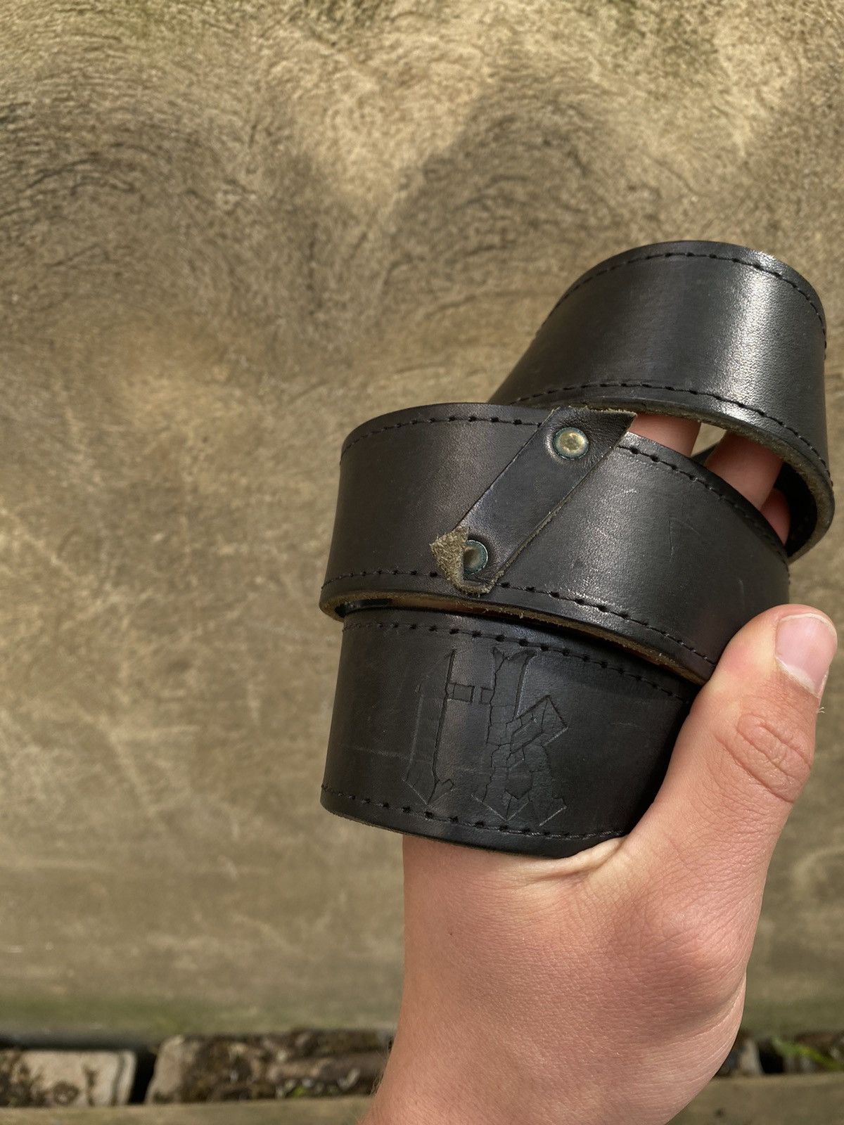Japanese Brand × Takeshy Kurosawa Takeshy Kurosawa Leather Belt Size ONE SIZE - 3 Thumbnail