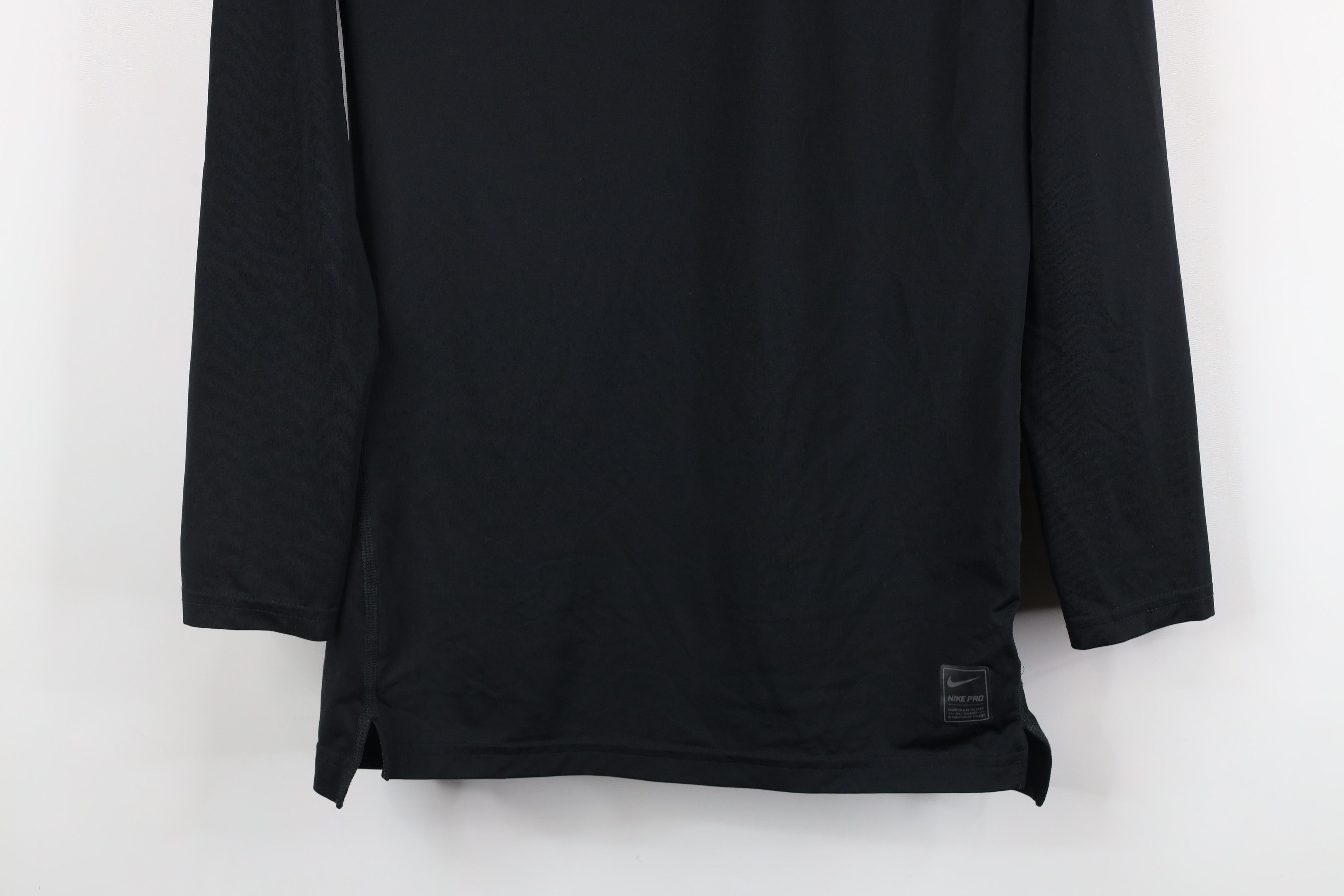 Nike × Vintage Nike Pro Vented Training Gym Long Sleeve T-Shirt Black Size US L / EU 52-54 / 3 - 3 Thumbnail