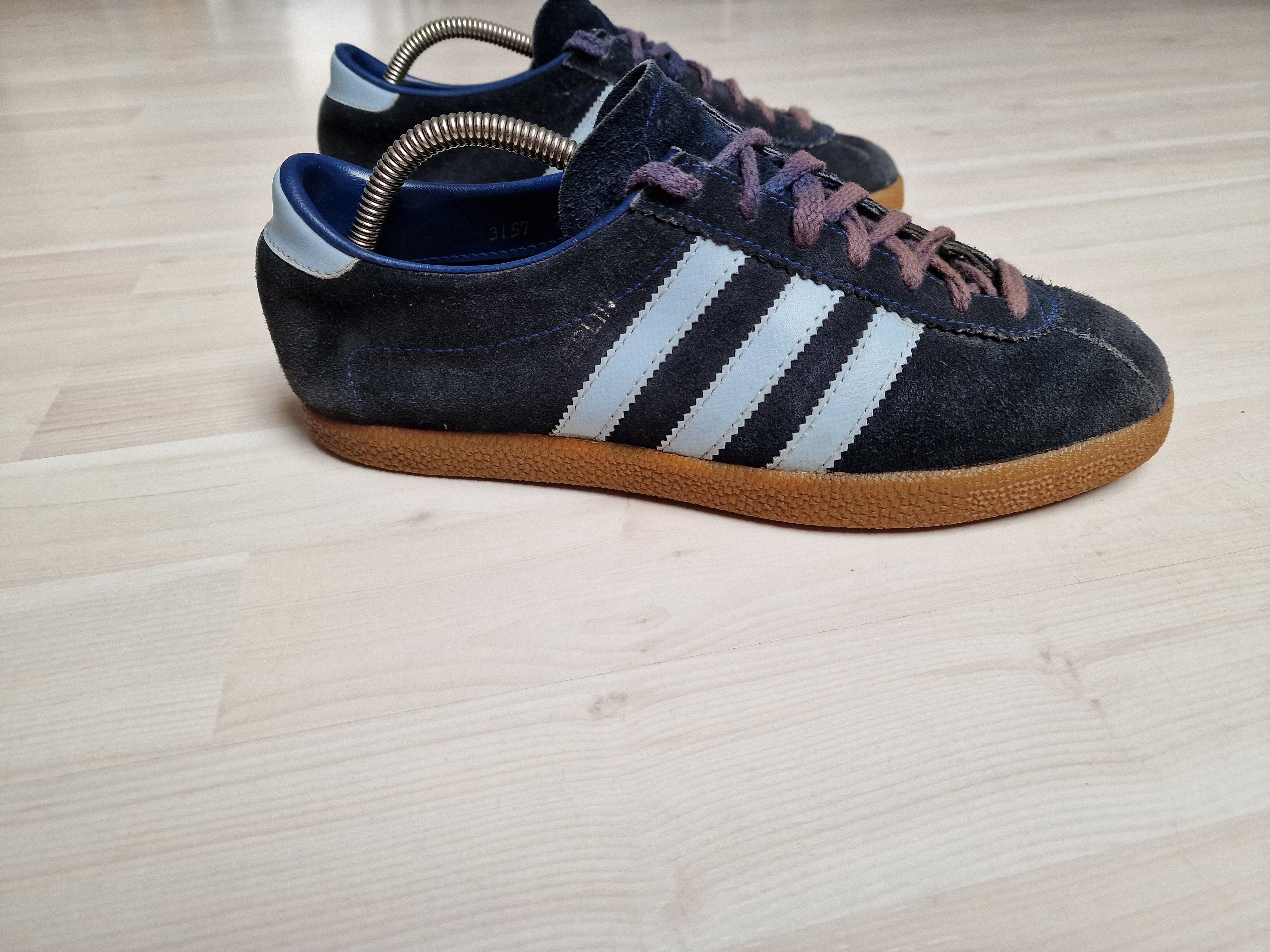 Adidas ADIDAS BERLIN Yugoslavia 3157 Navy Blue Vintage OG 70s 80s Size US 8 / EU 41 - 13 Thumbnail