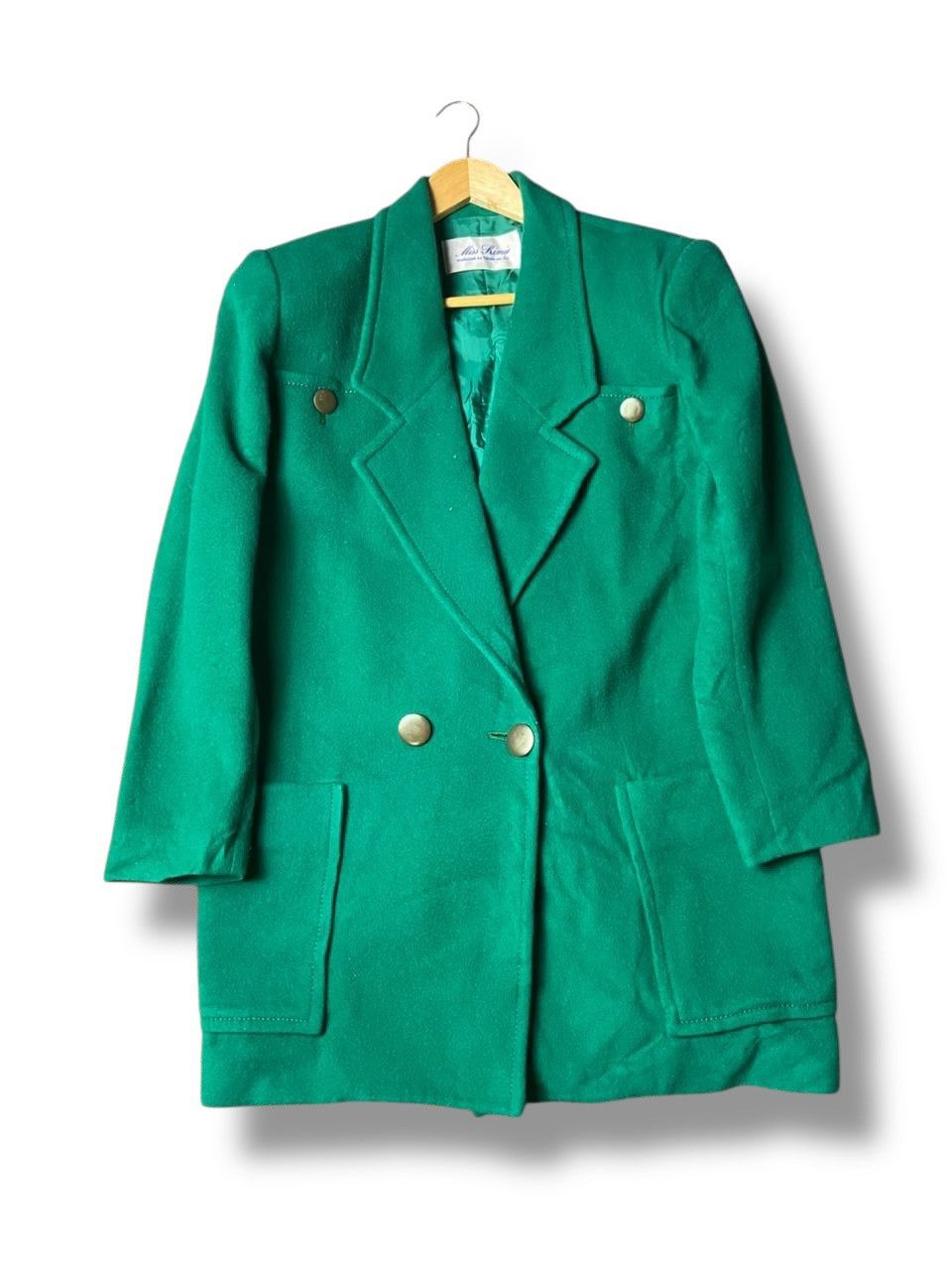 Japanese Brand Miss Kimie by Cecile Co. Double Breasted Coat (171) Size M / US 6-8 / IT 42-44 - 1 Thumbnail