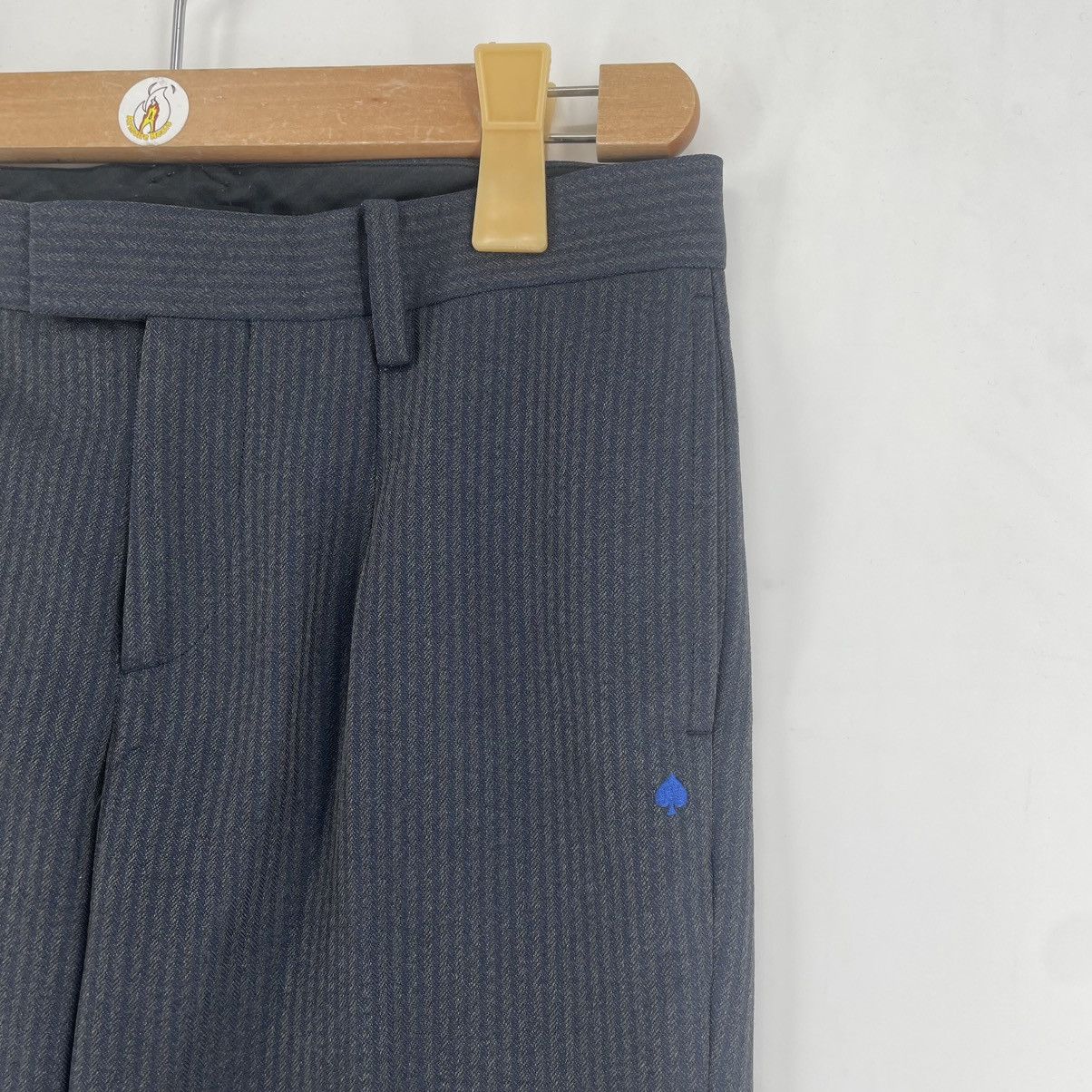 Undercover Undercover Heart And Spade Striped Trouser Size 29" - 9 Thumbnail