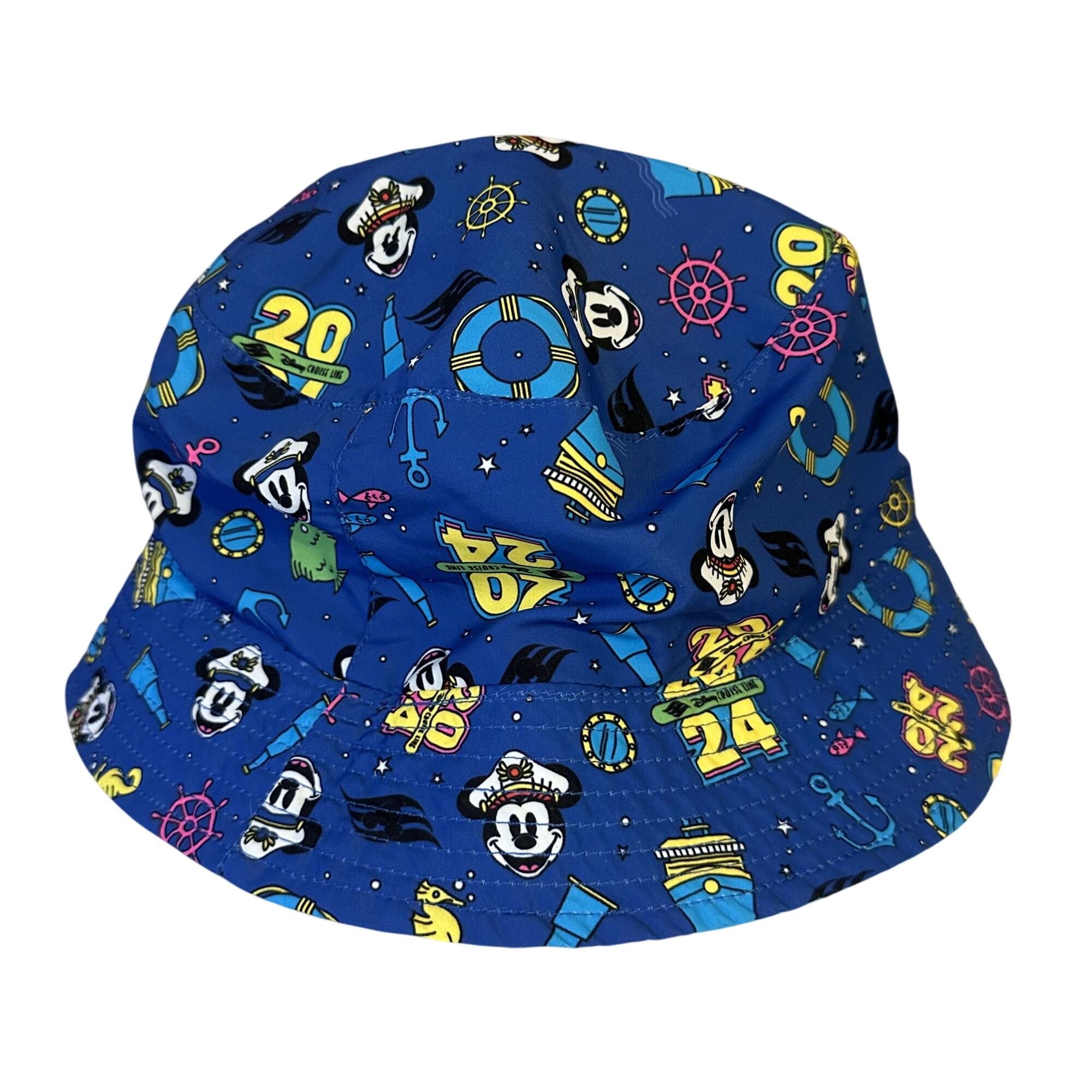 Disney Walt Disney World Cruise Line Reversable Mickey 2024 Bucket Size ONE SIZE - 4 Thumbnail