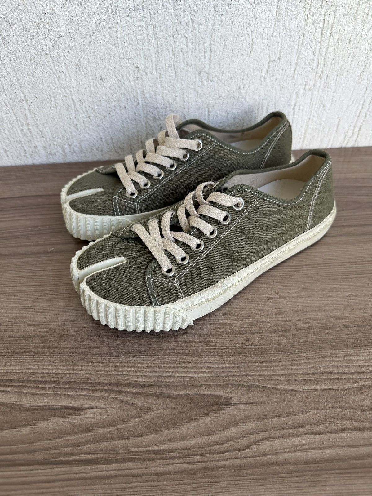 Maison Margiela Tabi Canvas sneaker Size US 6 / IT 36 - 3 Thumbnail