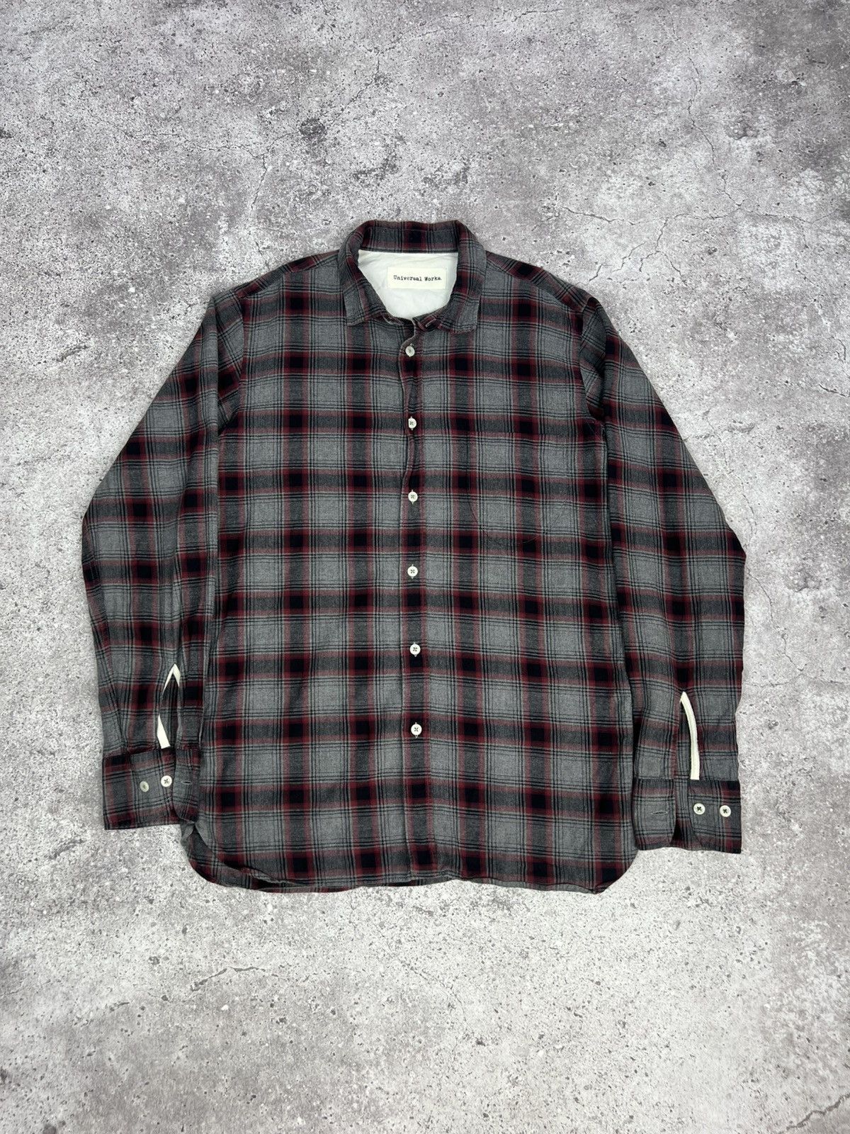 Universal Works Universal Works Chekered Shirt Button Up Flanel Size US S / EU 44-46 / 1 - 1 Thumbnail