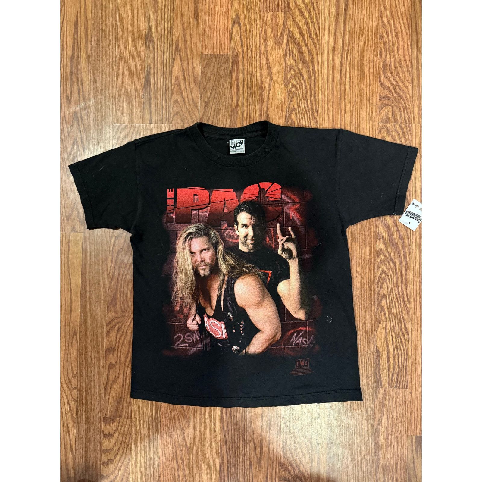 WWE Vintage NWO Red and Black Wolf Pac Size US S / EU 44-46 / 1 - 1 Thumbnail