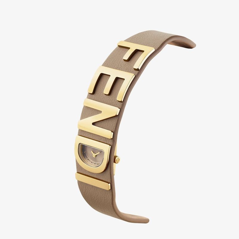 Fendi o1B3y1r0326 Size : OS / Graphy Watch in Brown/Gold Size ONE SIZE - 1 Thumbnail