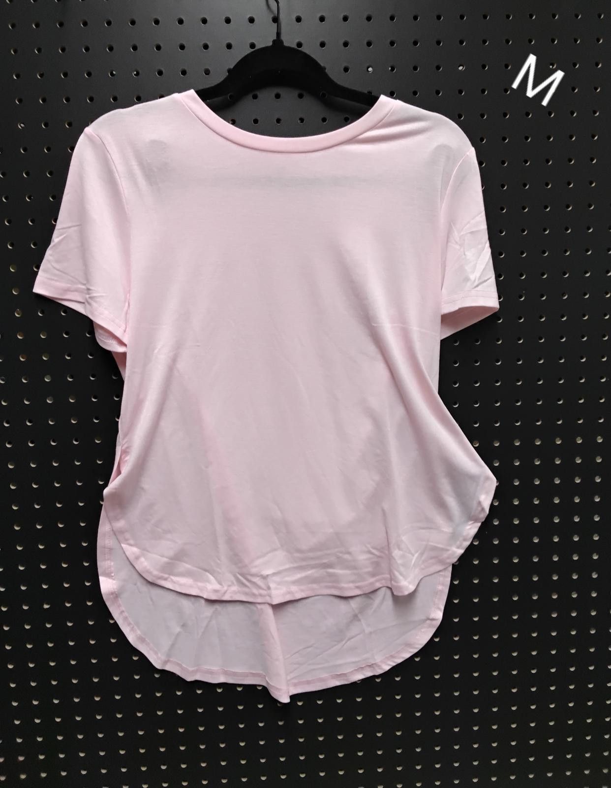 The Unbranded Brand Cute Pink Jersey Top - Grab It Before It's Gone! Size M / US 6-8 / IT 42-44 - 2 Thumbnail