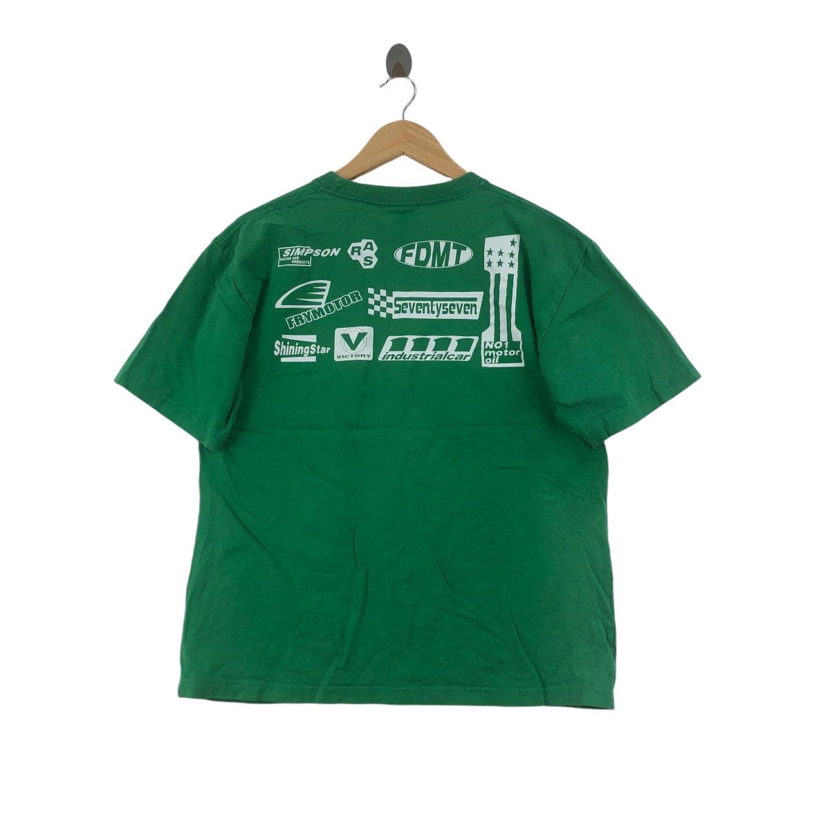 Vintage DAYTONA FRYMOTOR RACING Team FDMT Tee Shirt Top Nascar Size US L / EU 52-54 / 3 - 4 Thumbnail