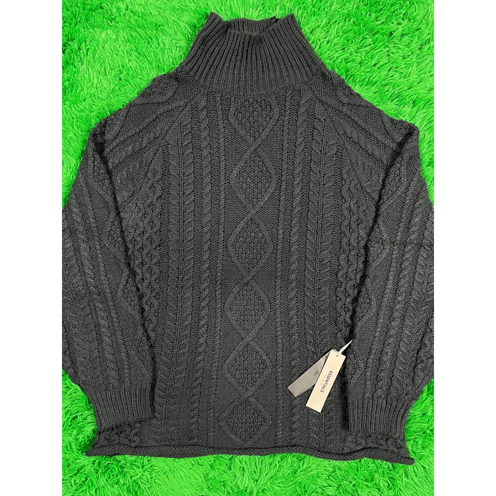 Essentials Essentials Knit Crewneck Charcoal Medium New Size US M / EU 48-50 / 2 - 1 Thumbnail