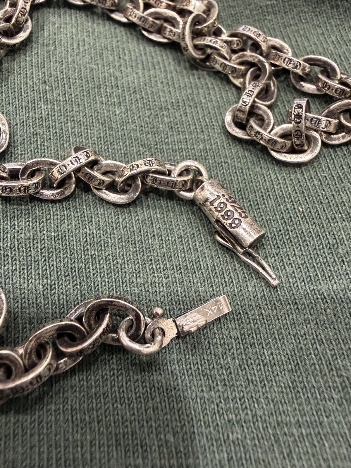 Chrome Hearts Chrome Hearts Paper Chain Necklace 18 inch Size ONE SIZE - 7 Thumbnail