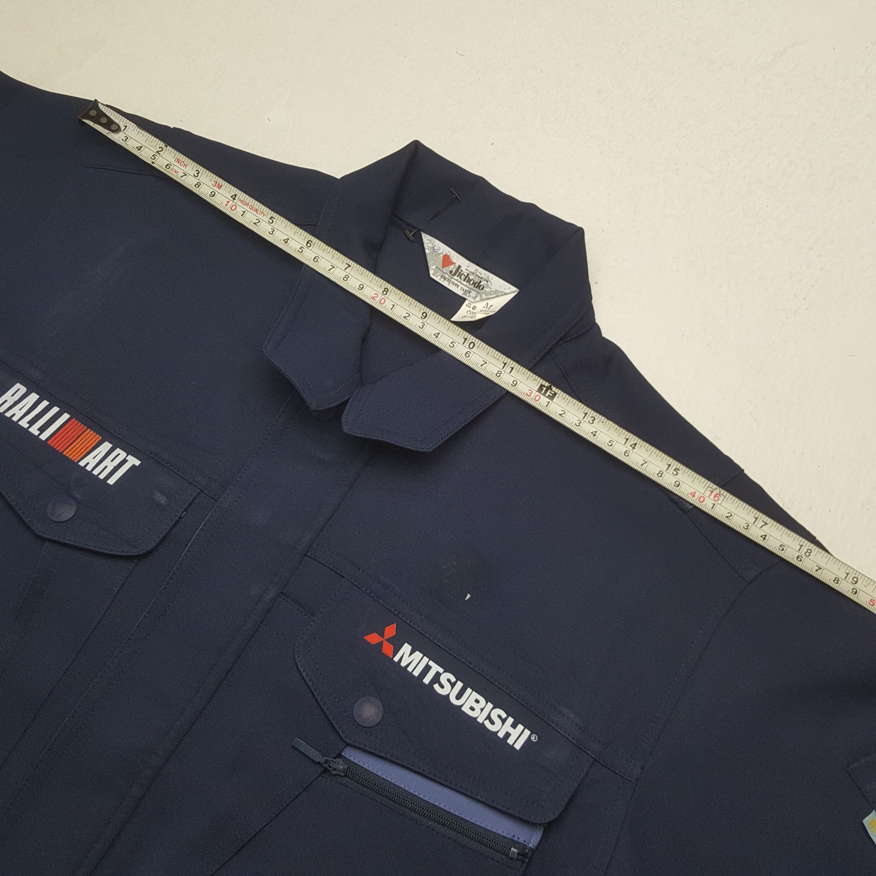 Japanese Brand × Vintage Vintage Mitsubishi Ralli Art Custom Worker Japan Jacket Size US S / EU 44-46 / 1 - 6 Thumbnail