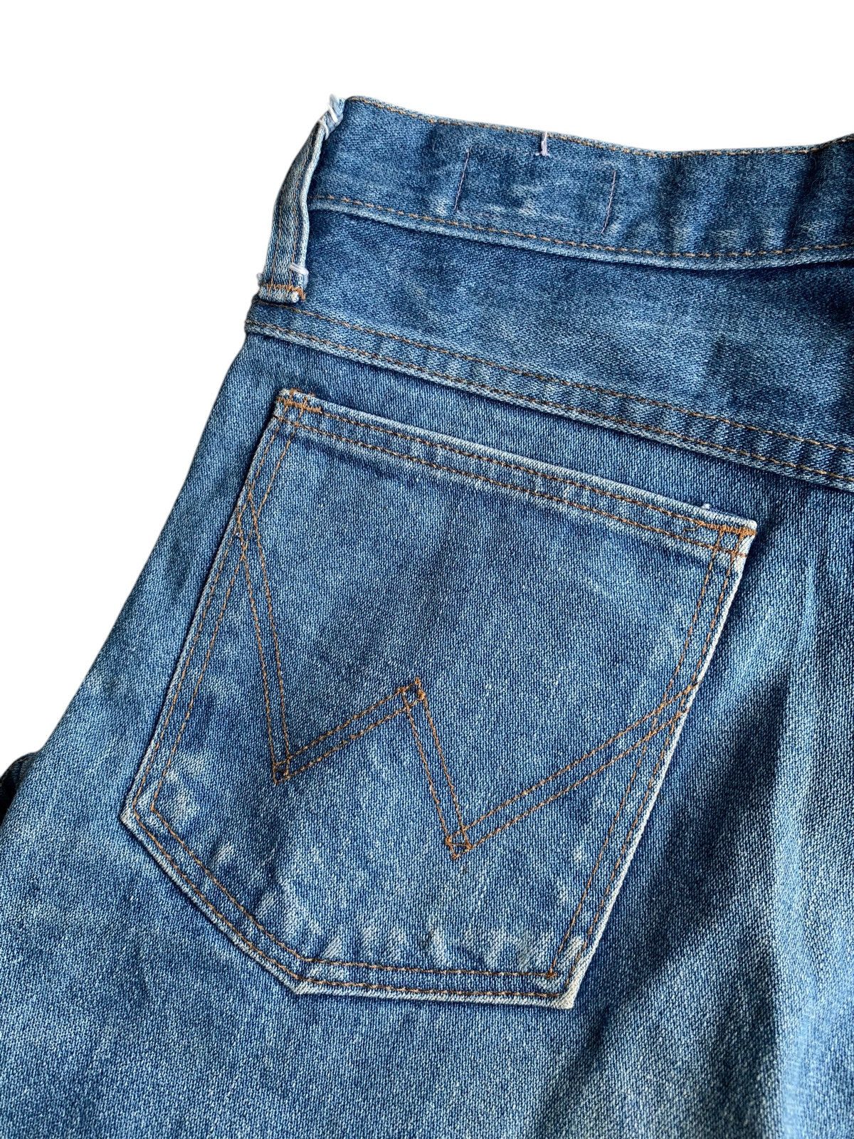 If Six Was Nine × Kapital × Wrangler VINTAGE FLARE WRANGLER JAPANESE PUNK STYLE DENIM JEANS🎌☠️ Size US 29 - 10 Thumbnail
