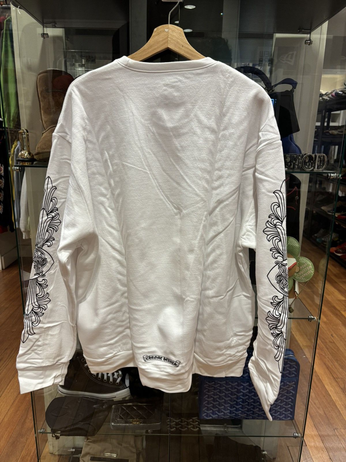 Chrome Hearts Chrome Hearts Love You Crewneck Size US XL / EU 56 / 4 - 2 Thumbnail
