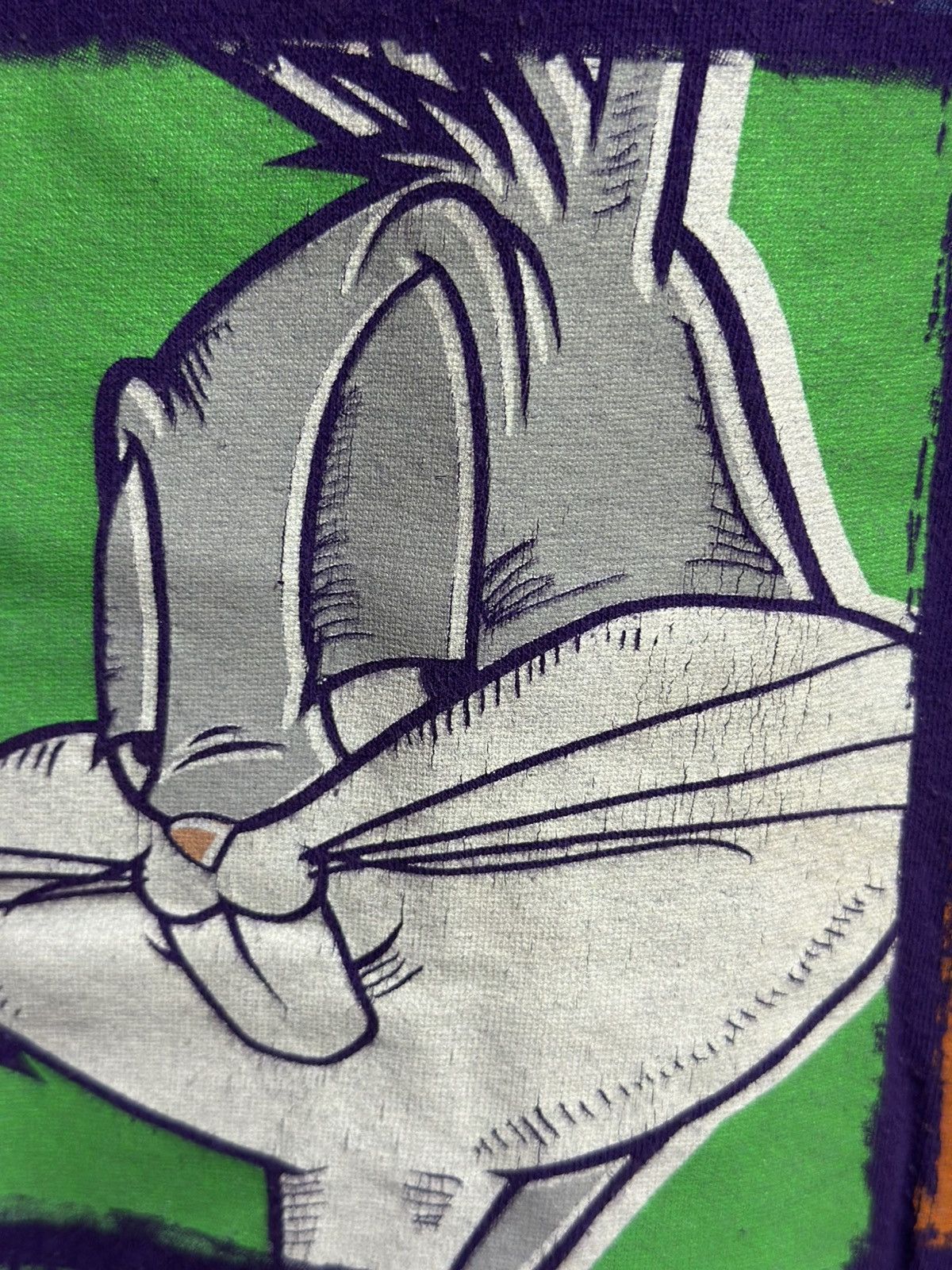 Cartoon Network × Vintage × Warner Bros Vintage Looney Tunes All Characters Faded Tee Size US XL / EU 56 / 4 - 3 Thumbnail