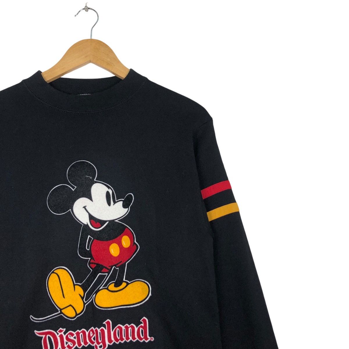 Disney × Vintage Vintage Mickey Mouse Sweatshirt Rare Black XS Size US XS / EU 42 / 0 - 5 Thumbnail